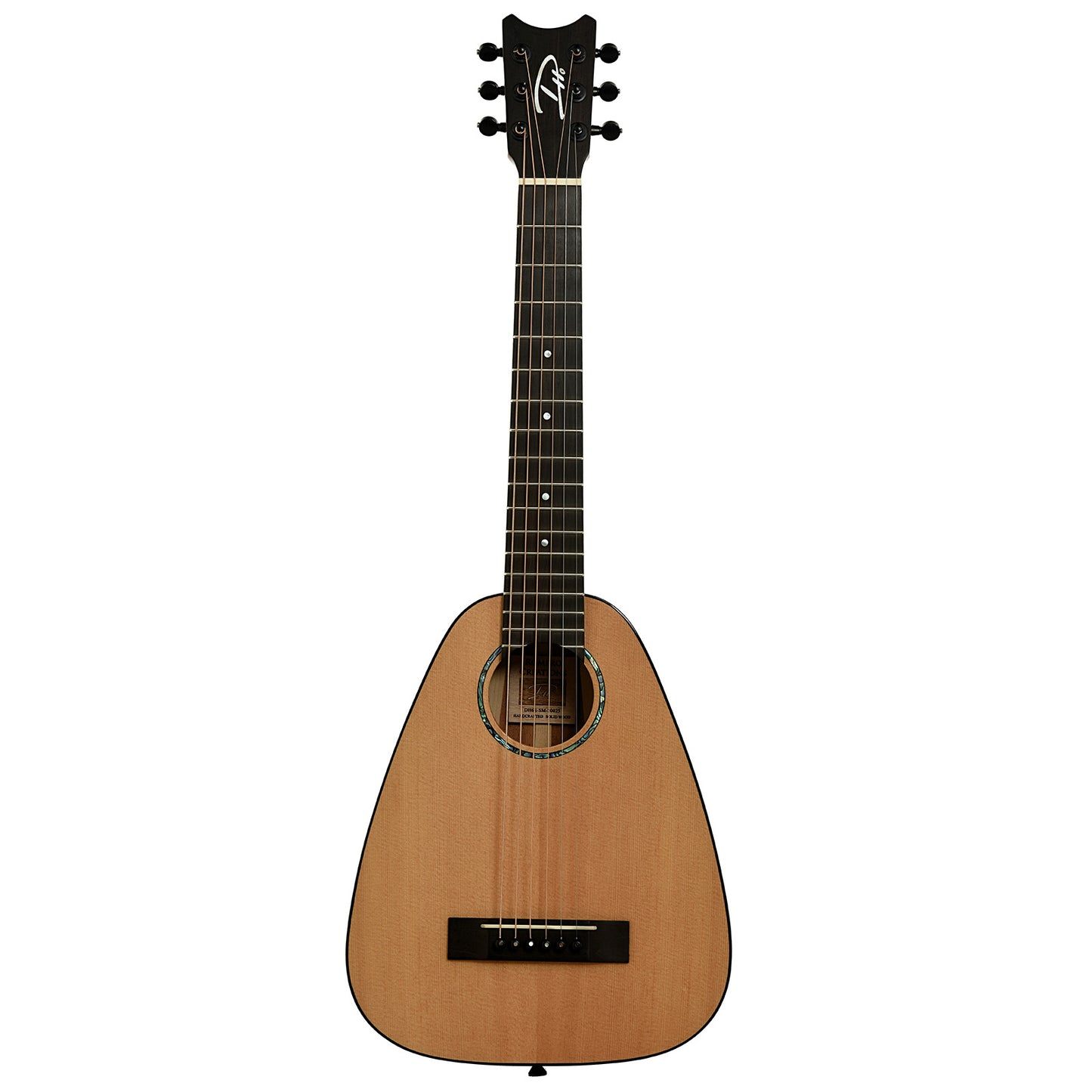 Full front of Romero Daniel Ho DH6S-SM Guitar