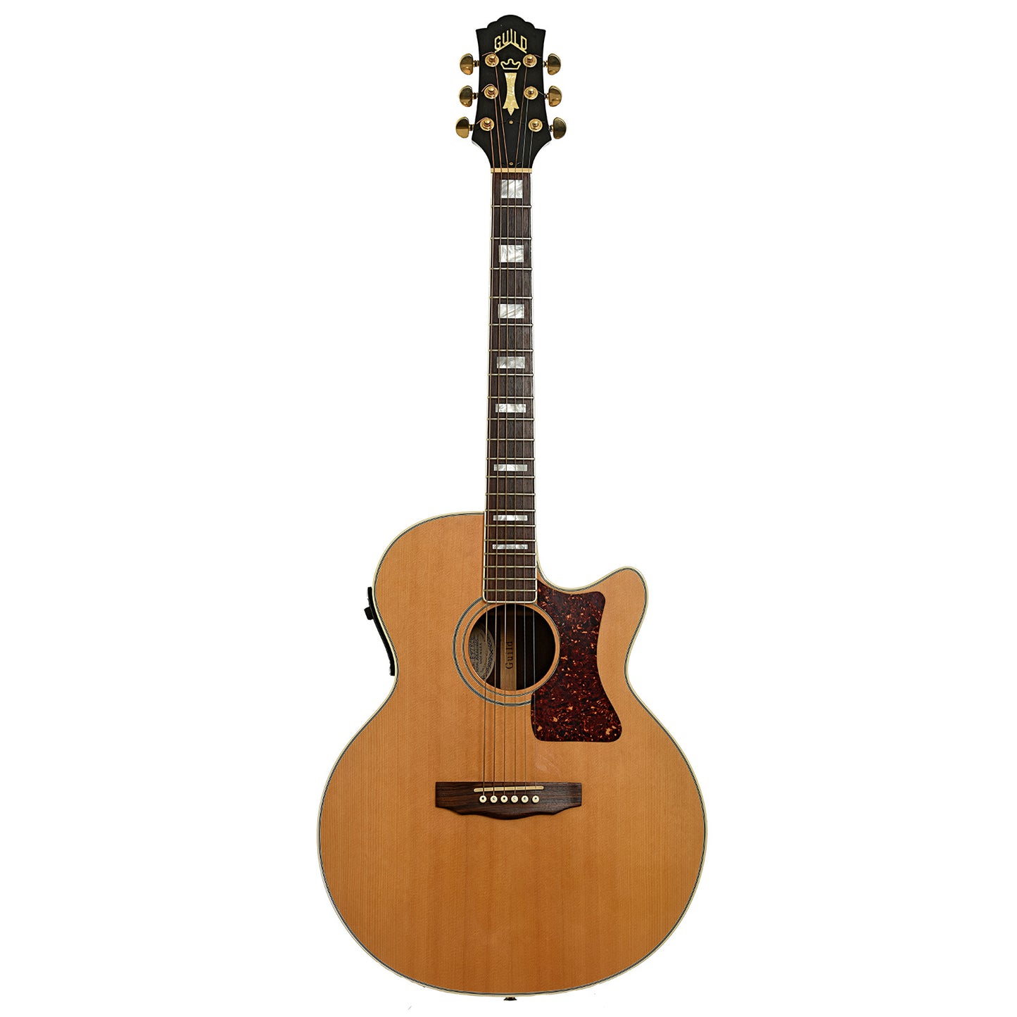 Full front of Guild F47RCE Acoustic-Electric Guitar