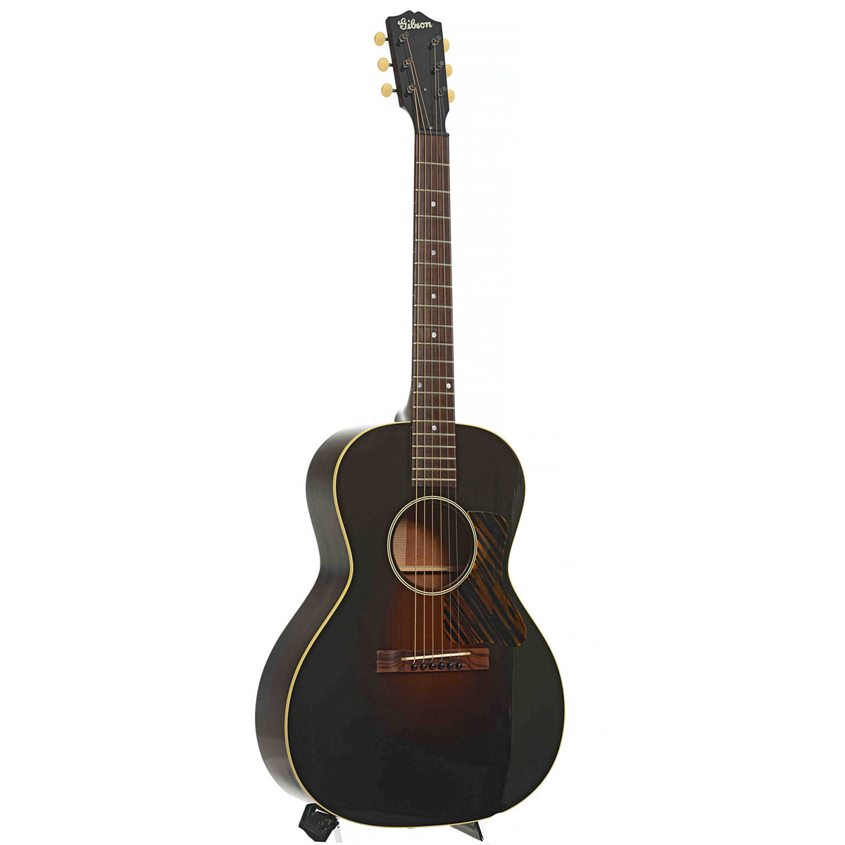 Full front and side of Gibson "True Vintage" 1932 Reissue L-00