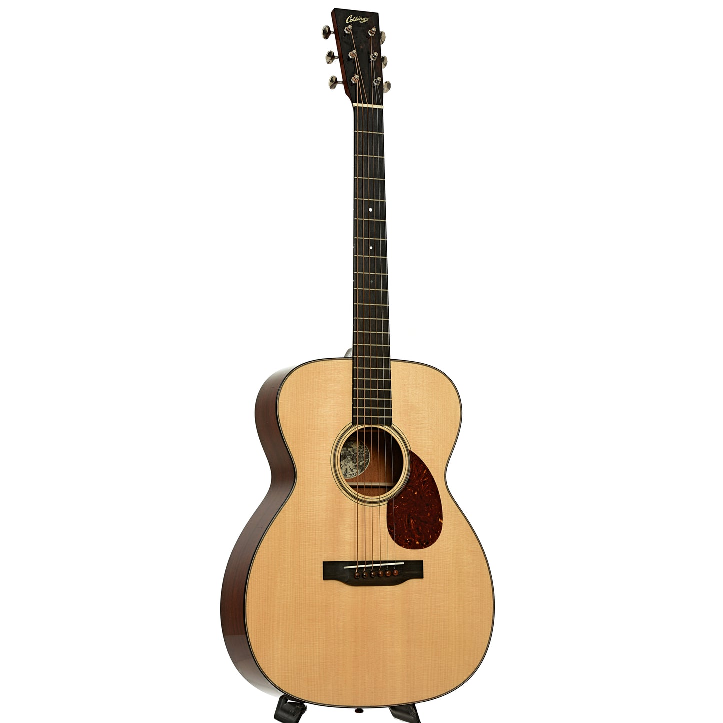 Full front and side of Collings OM1T Traditional Series Acoustic Guitar 