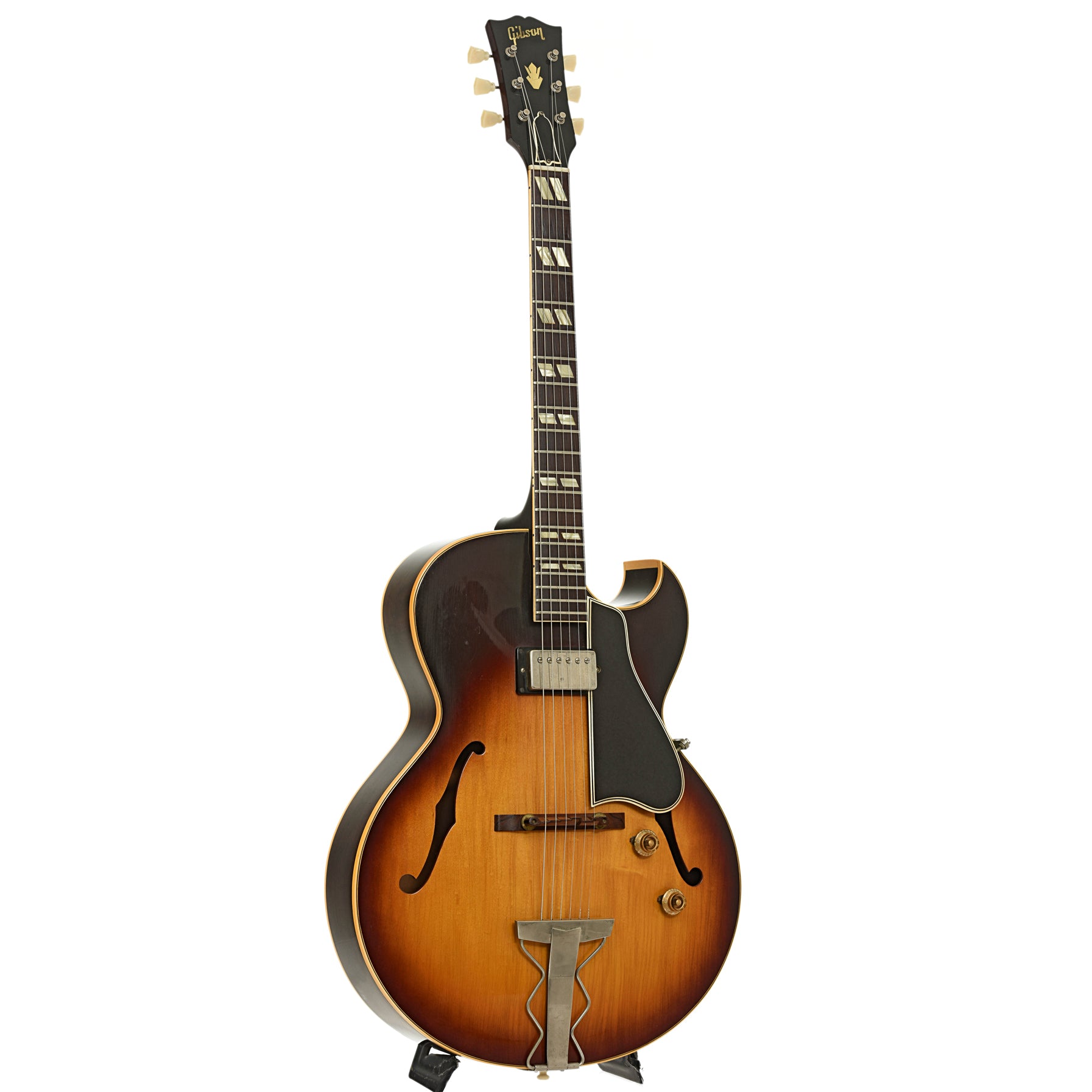 Full front and side of Gibson ES-175 Hollowbody Electric Guitar 