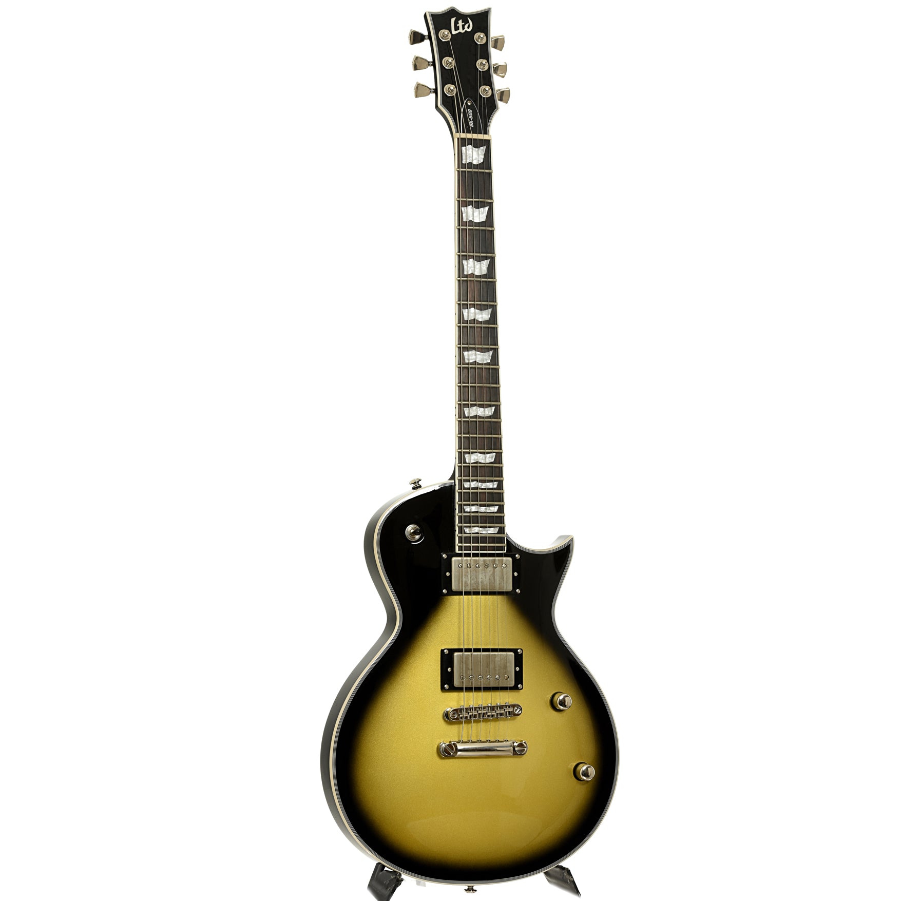 Full front and side of ESP LTD BK-600 Signature Series Electric Guitar
