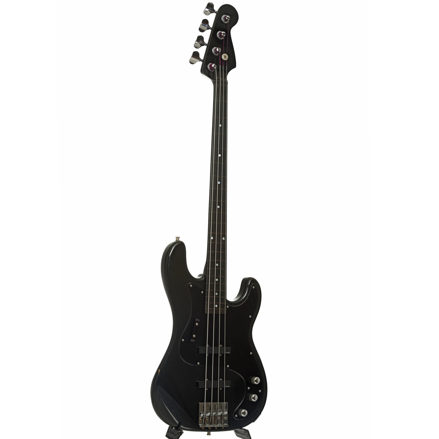 Full front and side of EGW Parts Electric Bass