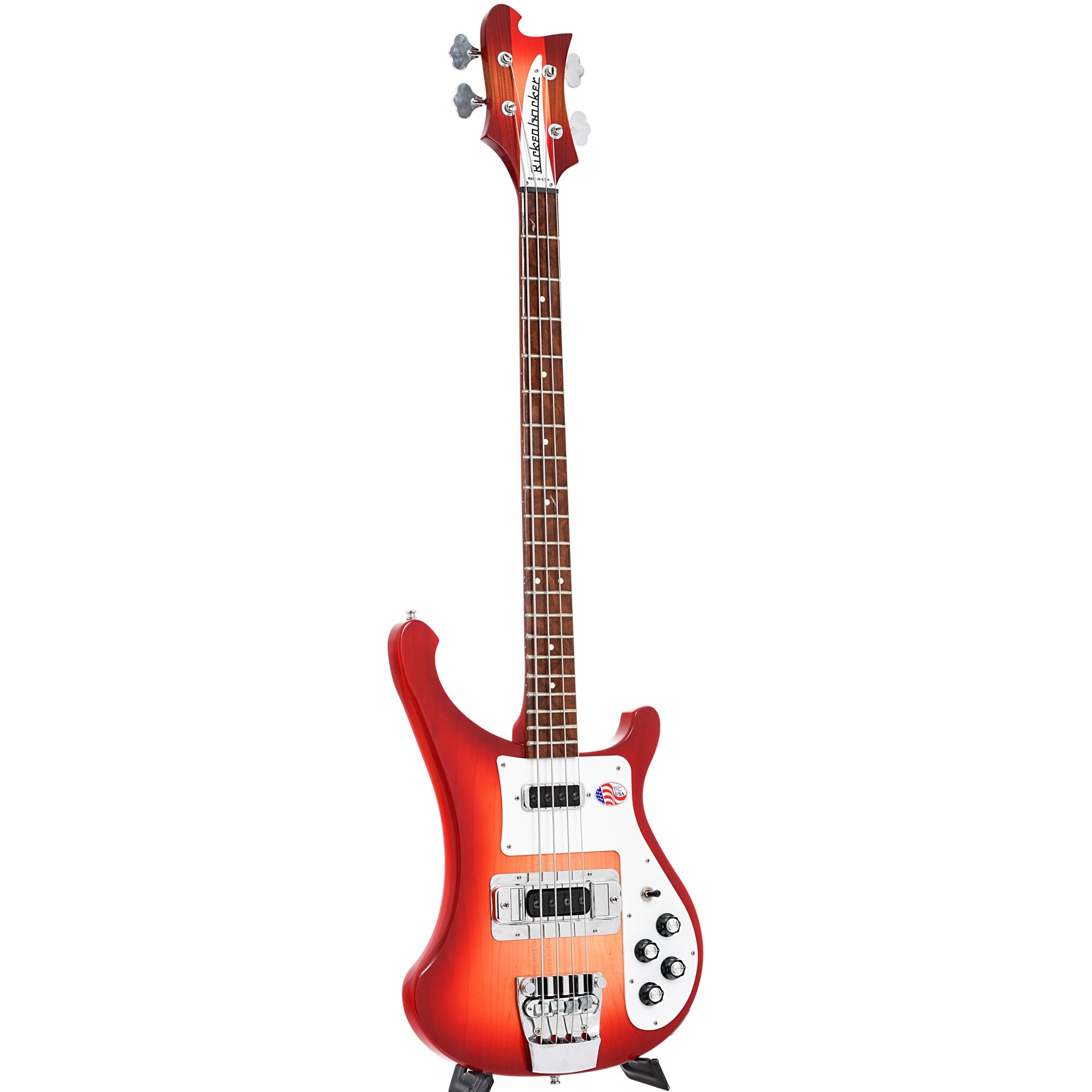 Full front and side of Rickenbacker 4003 Electric Bass (2017)