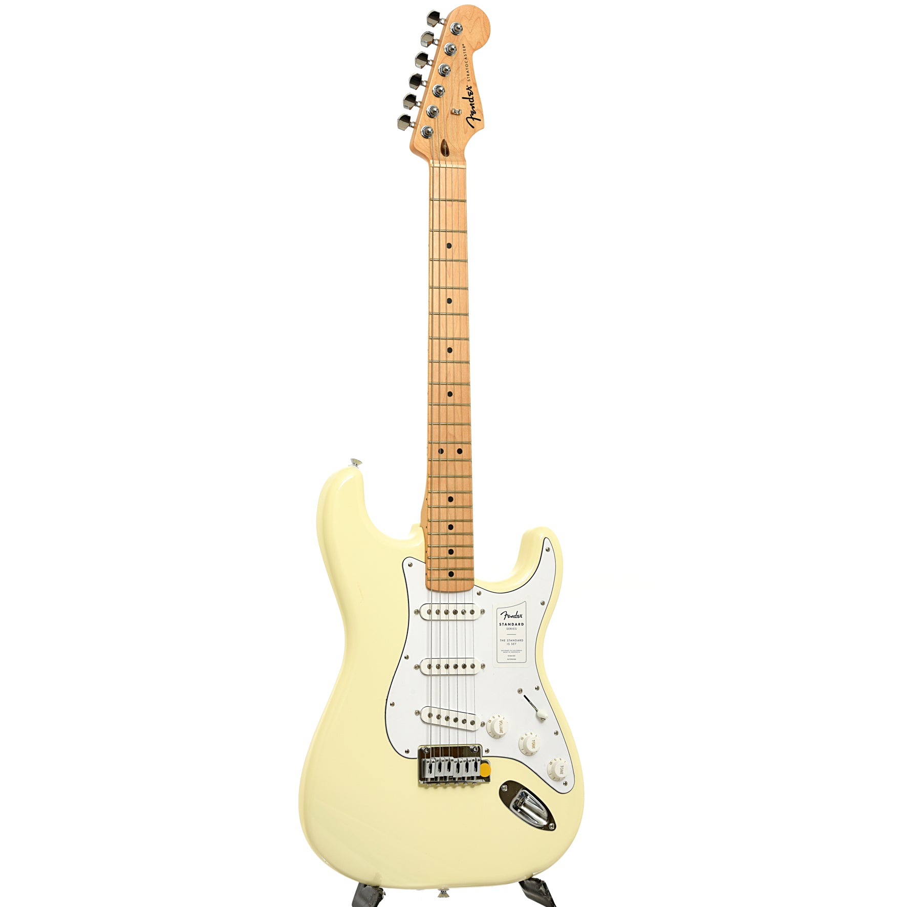 Fender Standard Stratocaster Electric Guitar, Olympic White