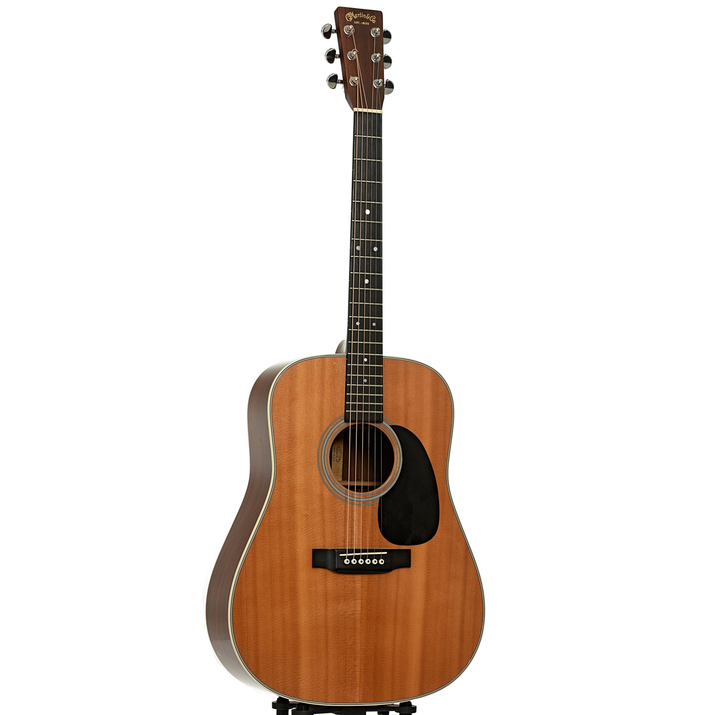 Full front and side of Martin D-28