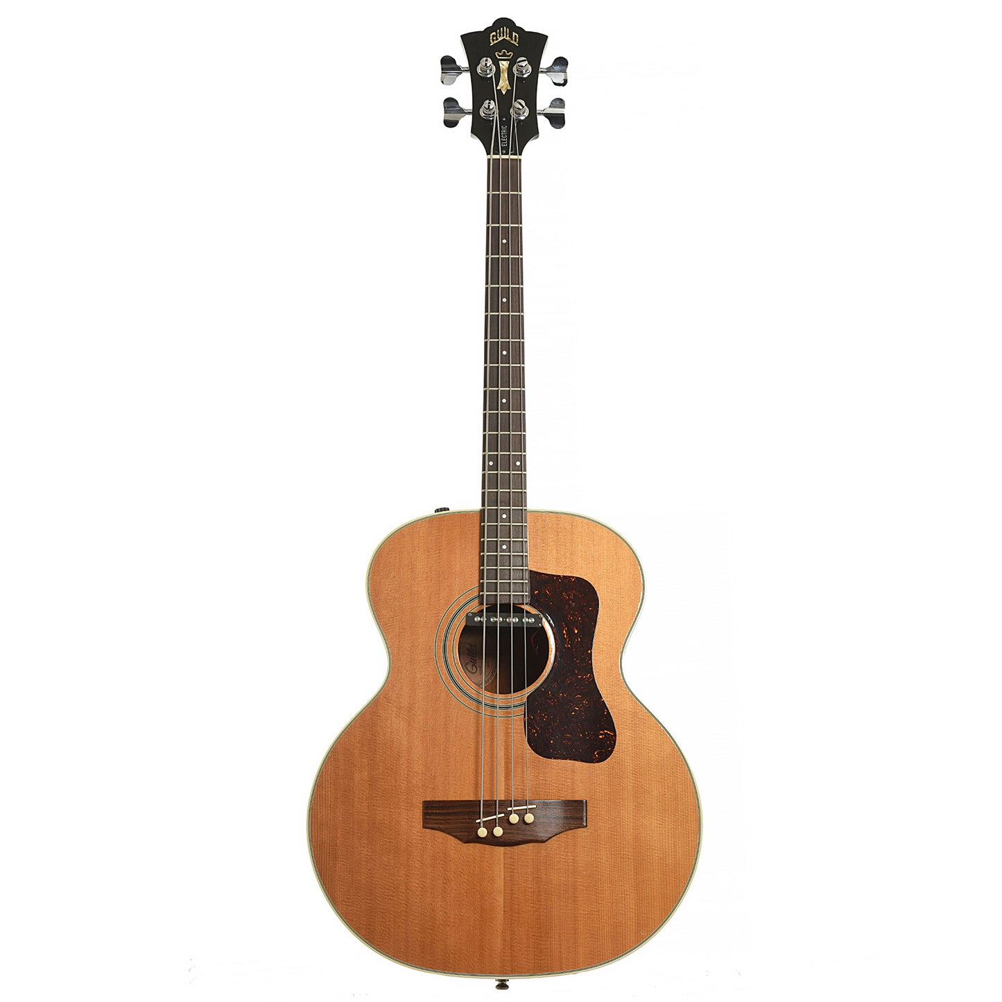 Full front of Guild B-50 NT Acoustic Bass Guitar