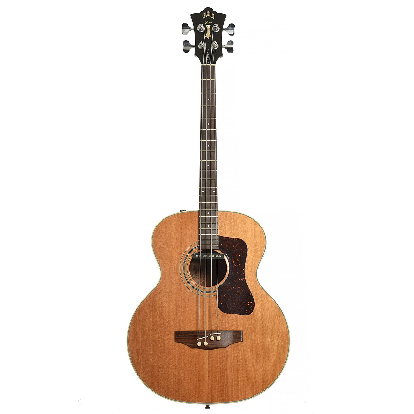 Full front of Guild B-50 NT Acoustic Bass Guitar