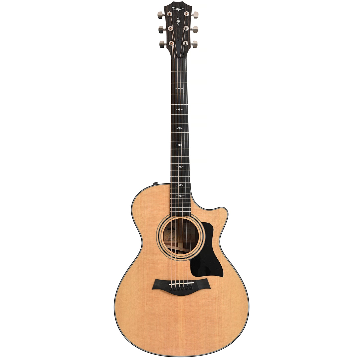 Full front of Taylor 312-ce V-Class Acoustic-Electric Guitar