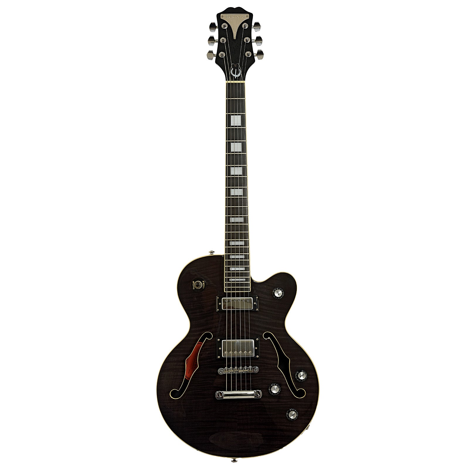 Full front of Epiphone Alleykat Hollowbody Electric Guitar