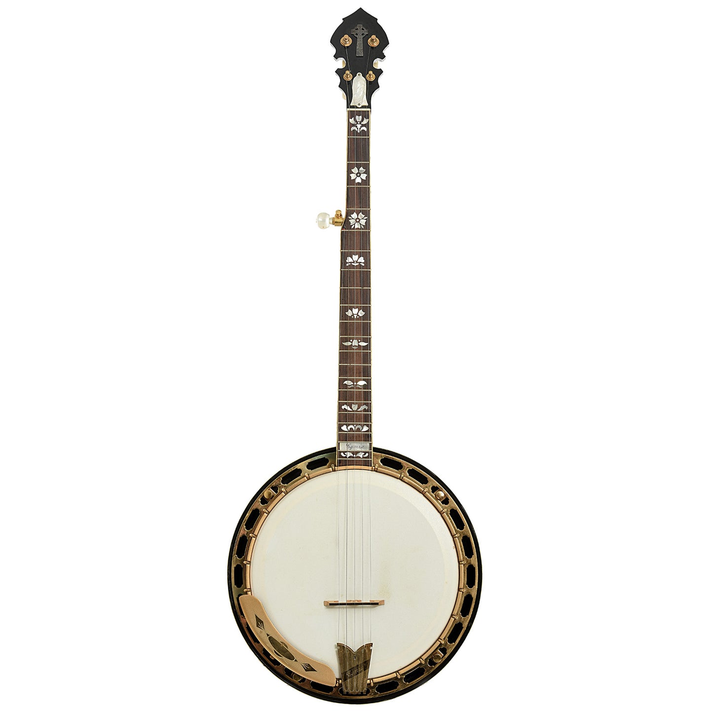 Full Front of Cymru Parts Resonator Banjo
