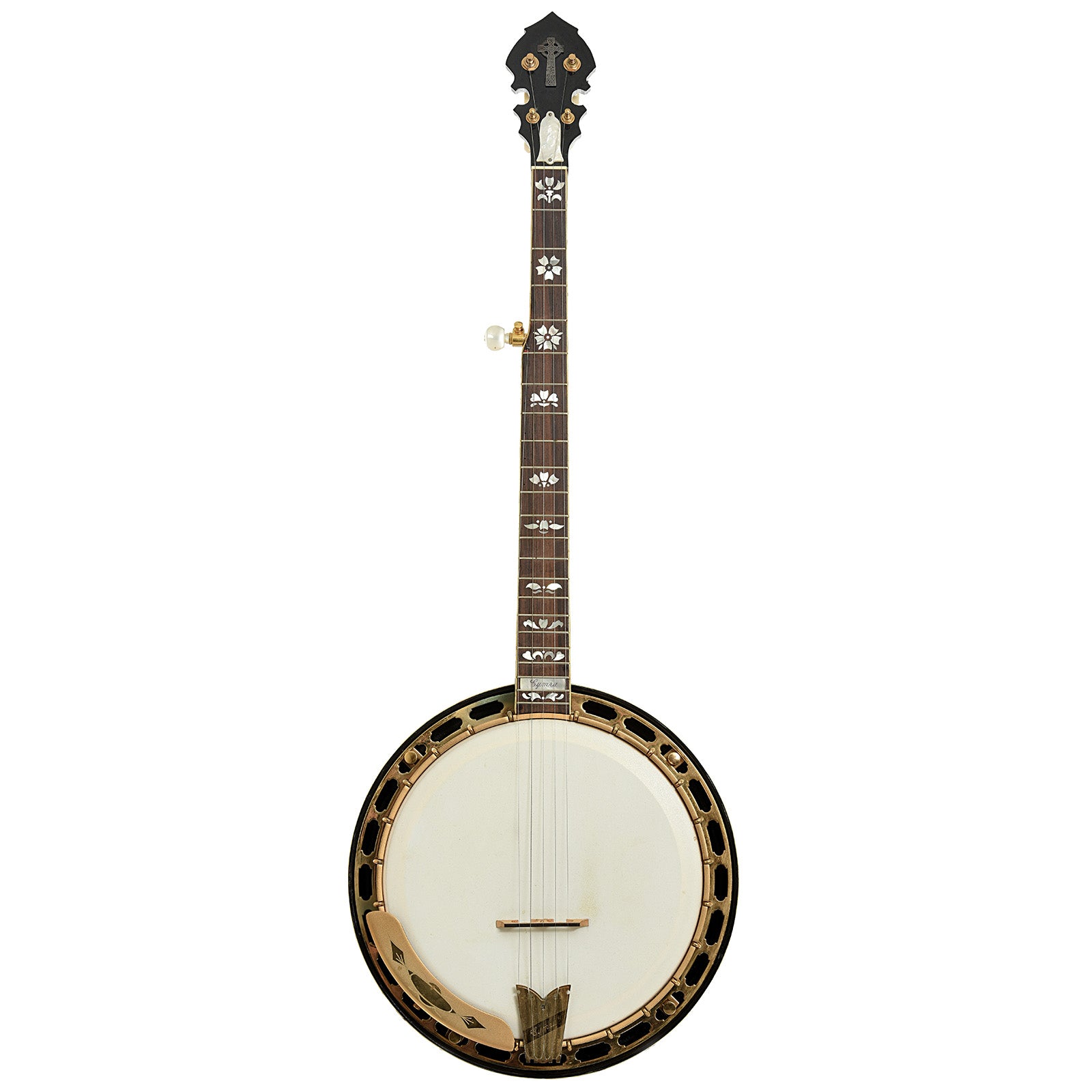 Full Front of Cymru Parts Resonator Banjo