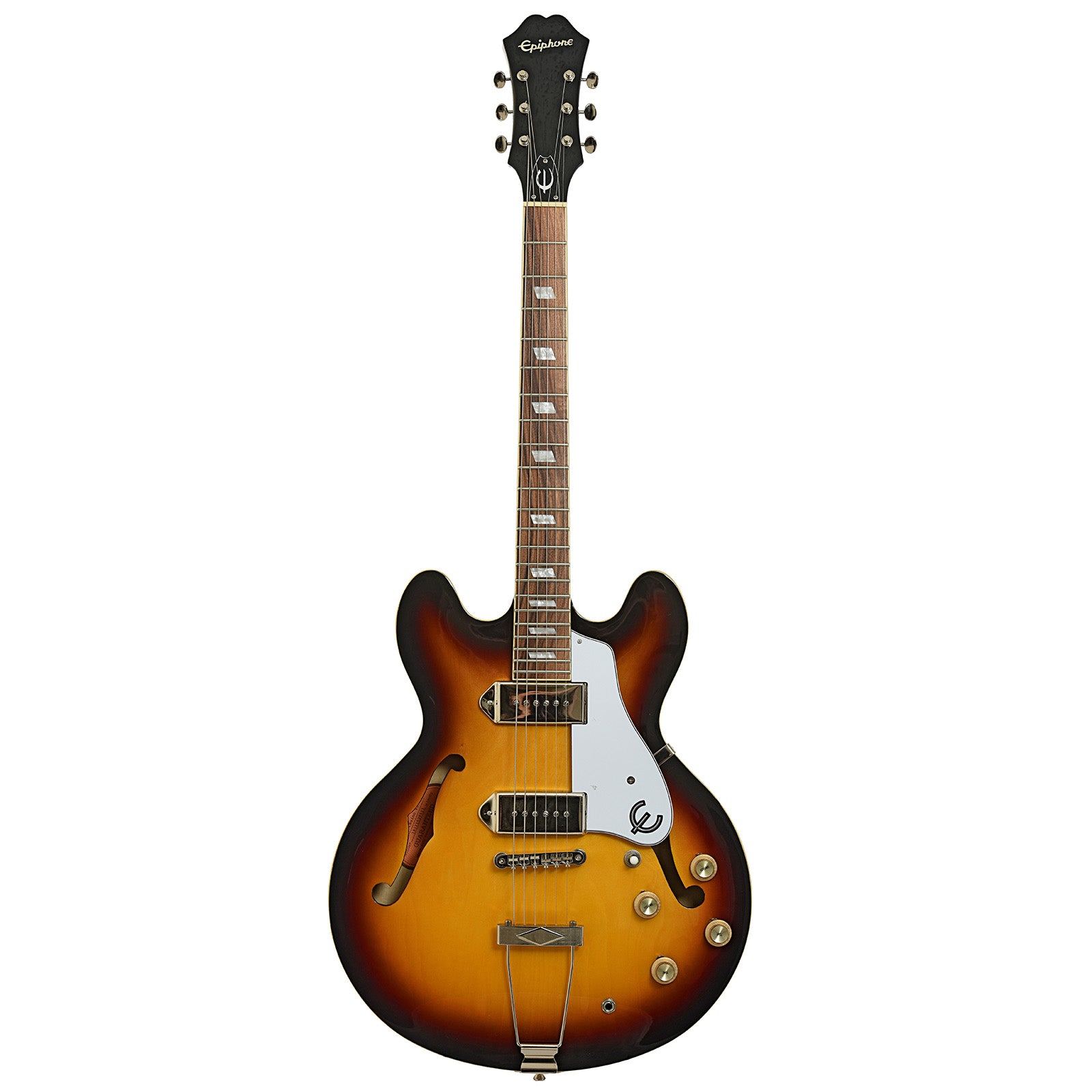 Full front of Epiphone Casino VS Hollowbody Electric Guitar 
