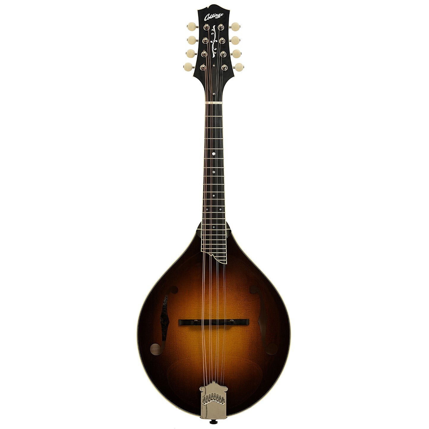 Full front of Collings MT2 A-Style Mandolin Sunburst Finish