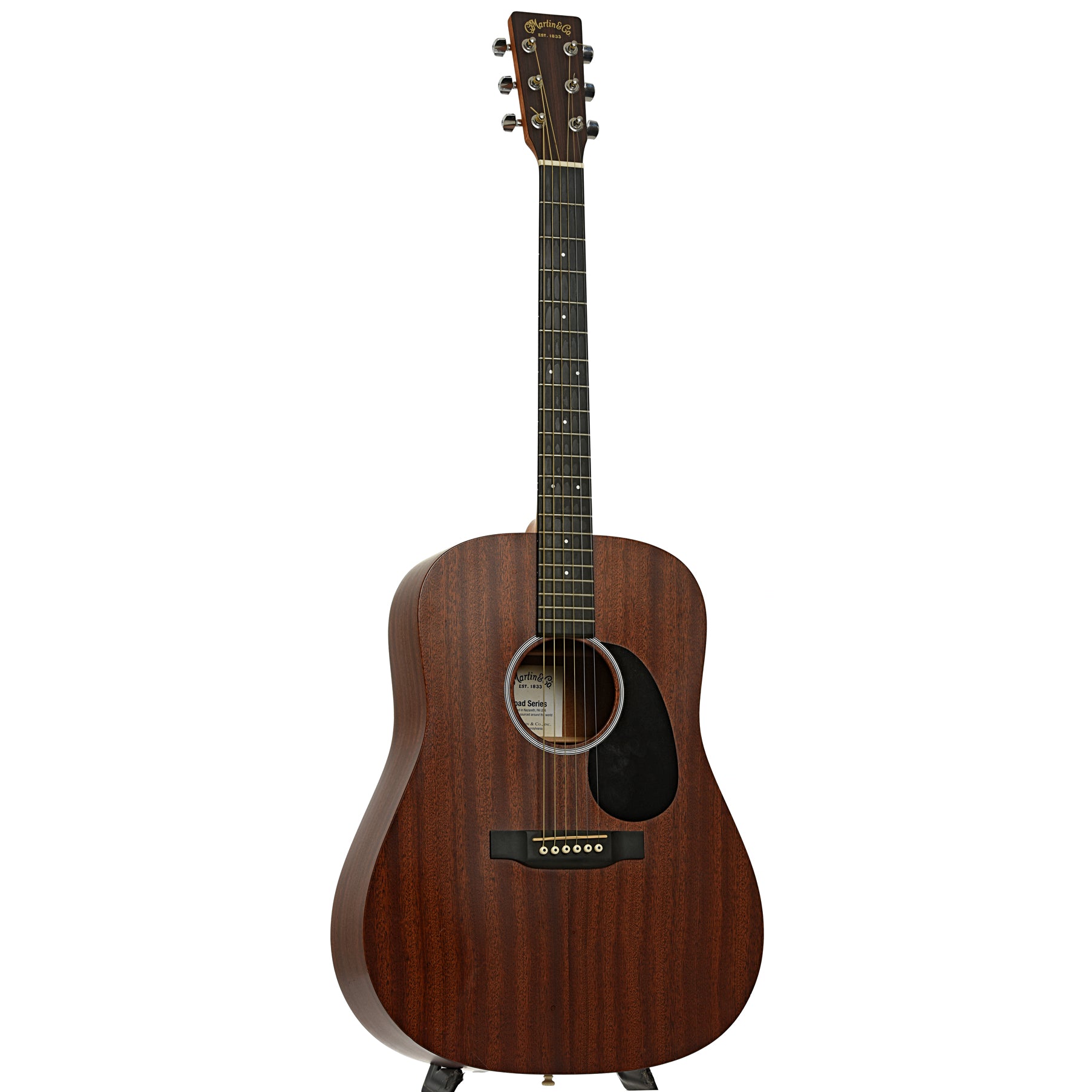 Full front and side of Martin DRS1 Acoustic Guitar 