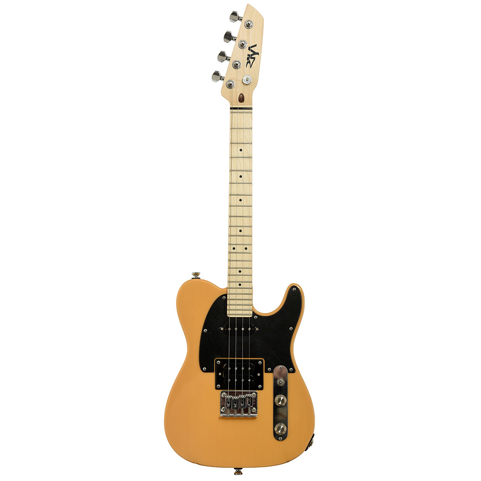 Full front of Risa TE-432 BB Tenor Electric Ukulele