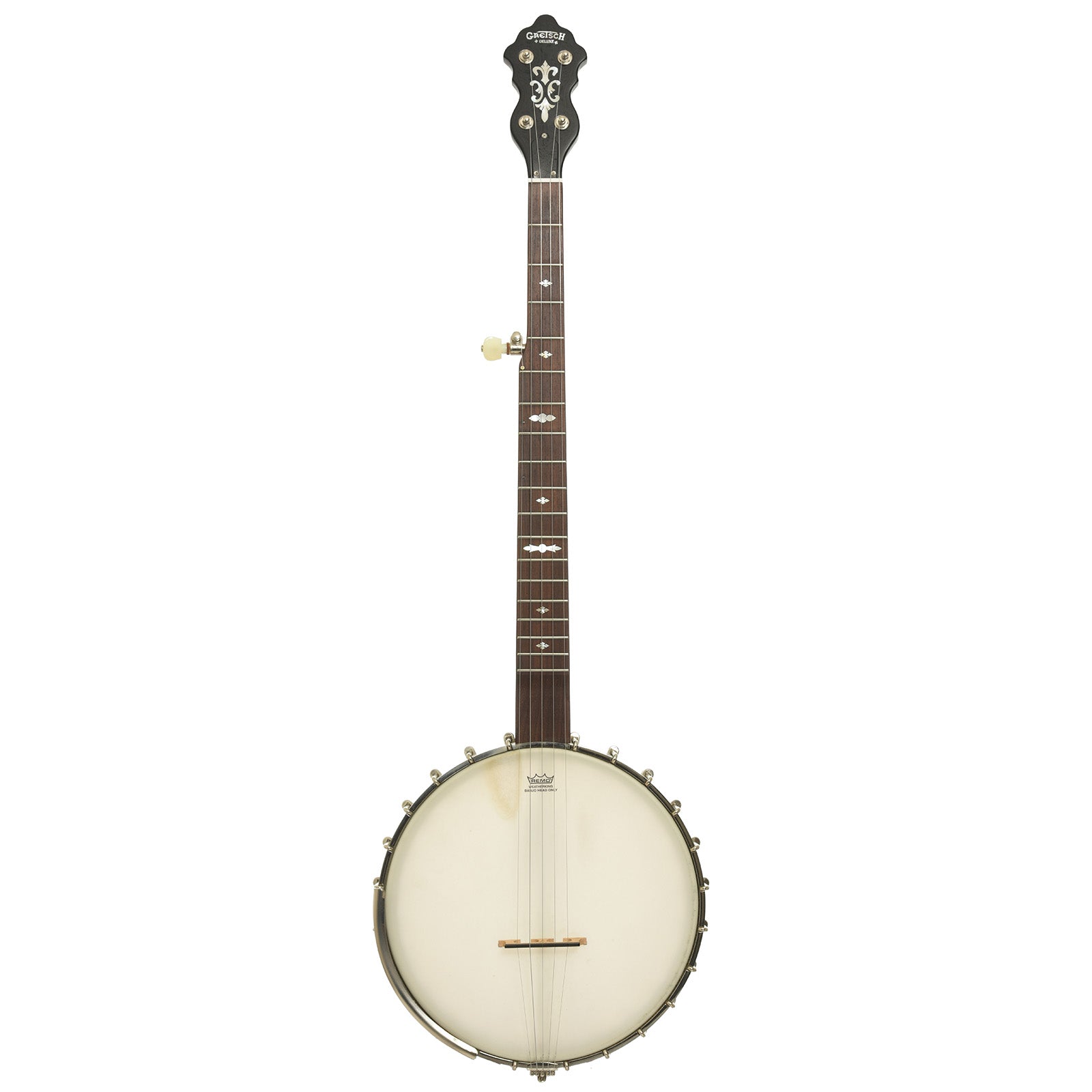 Full front of Gretsch G9451 Dixie Deluxe Openback Banjo 