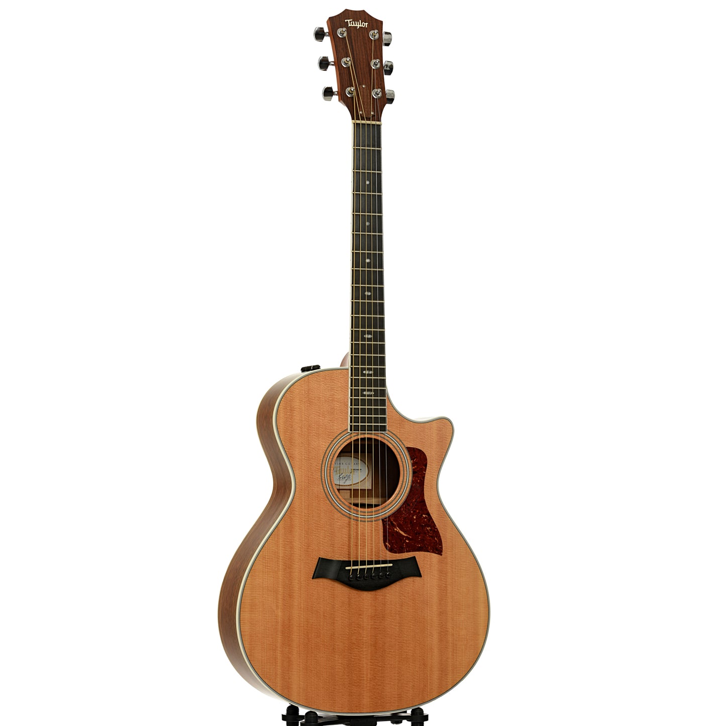 Full front and side of Taylor 412ce Acoustic-Electric Guitar 