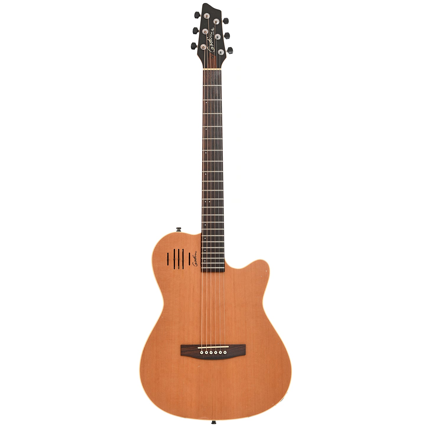 Full front of Godin A6 Acoustic-Electric Guitar