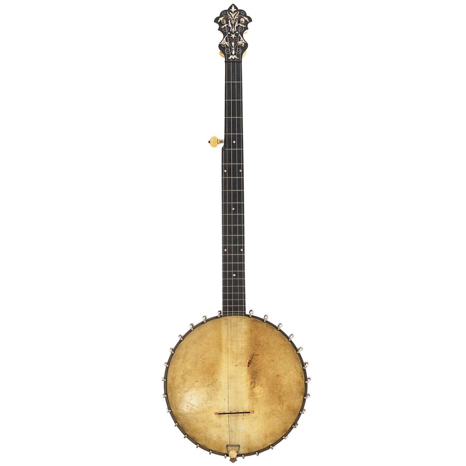 Full front of S.S. Stewart Special Thoroughbred Open Back Banjo (c.1890)