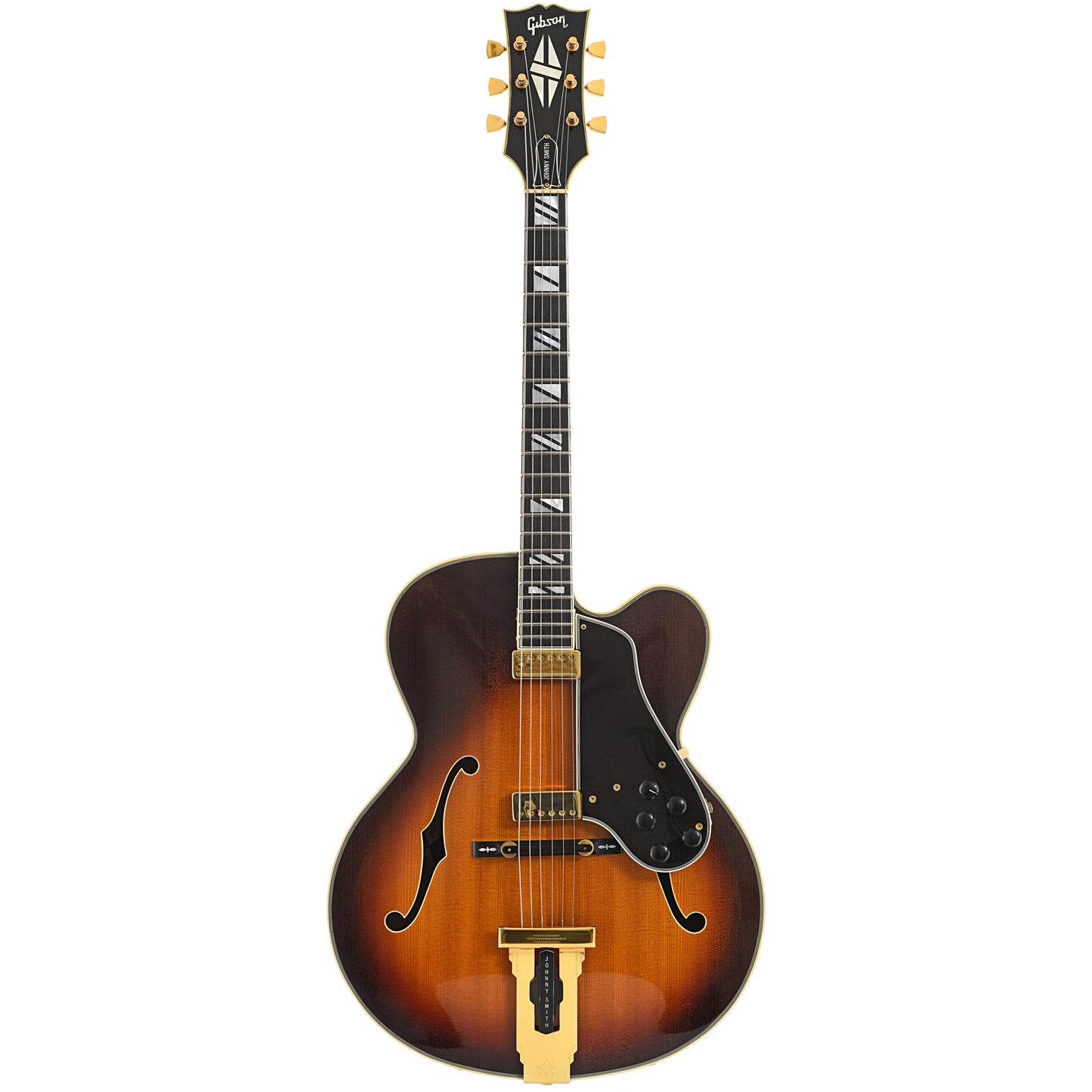Full front of Gibson Johnny Smith Archtop Hollowbody Electric Guitar (1974)