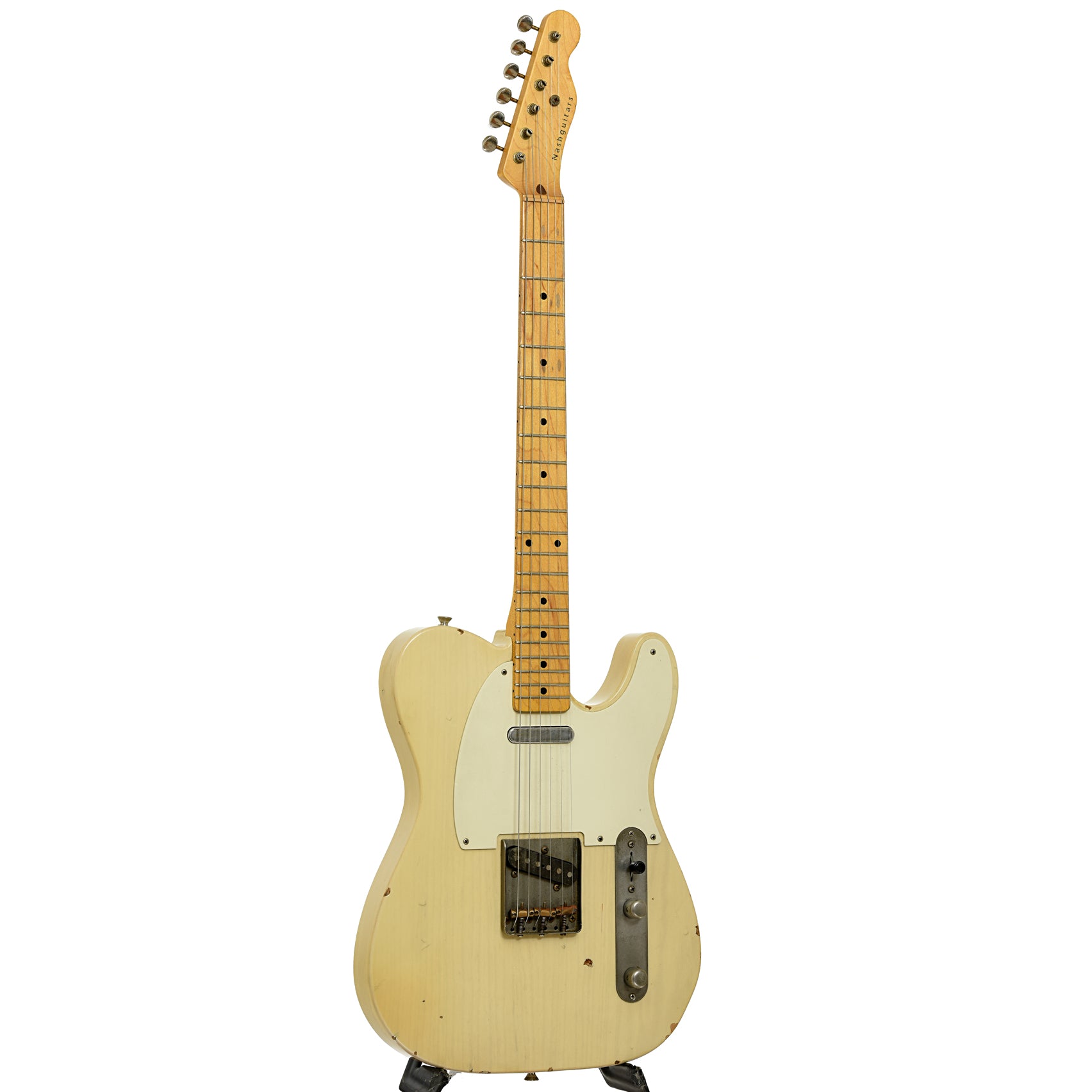 Full front and side of Nash T-57 Electric Guitar