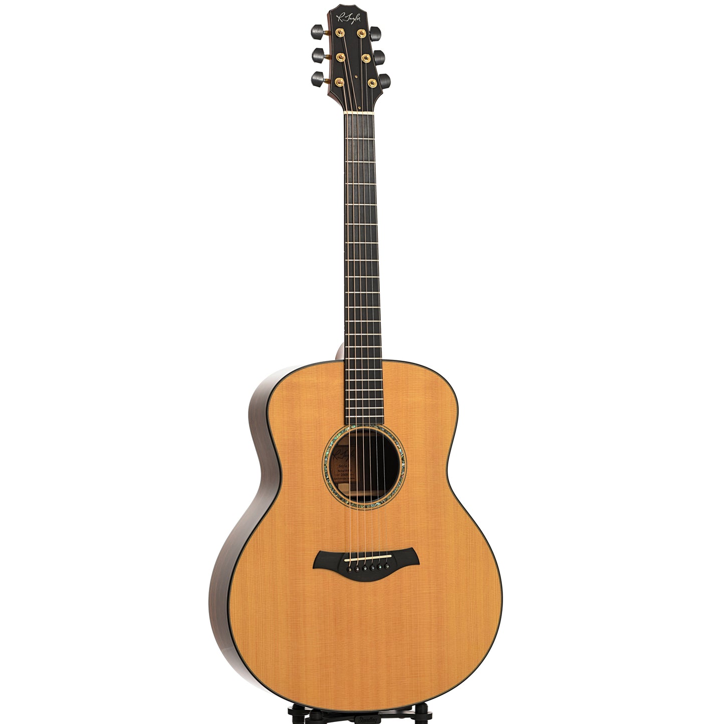Full front and side of R. Taylor Style 1 Acoustic