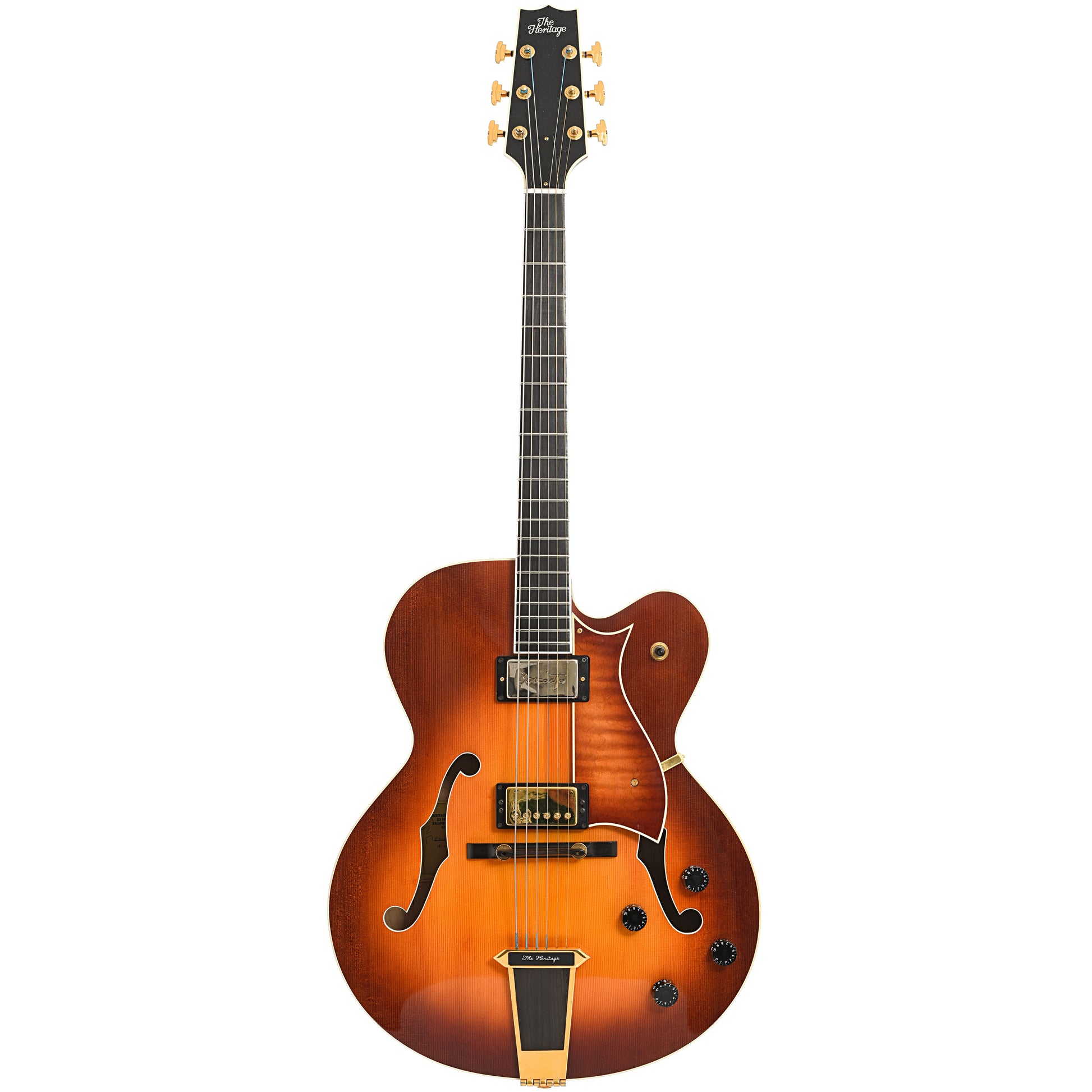 Full front of Heritage Eagle Classic Hollowbody Electric Guitar (1992)