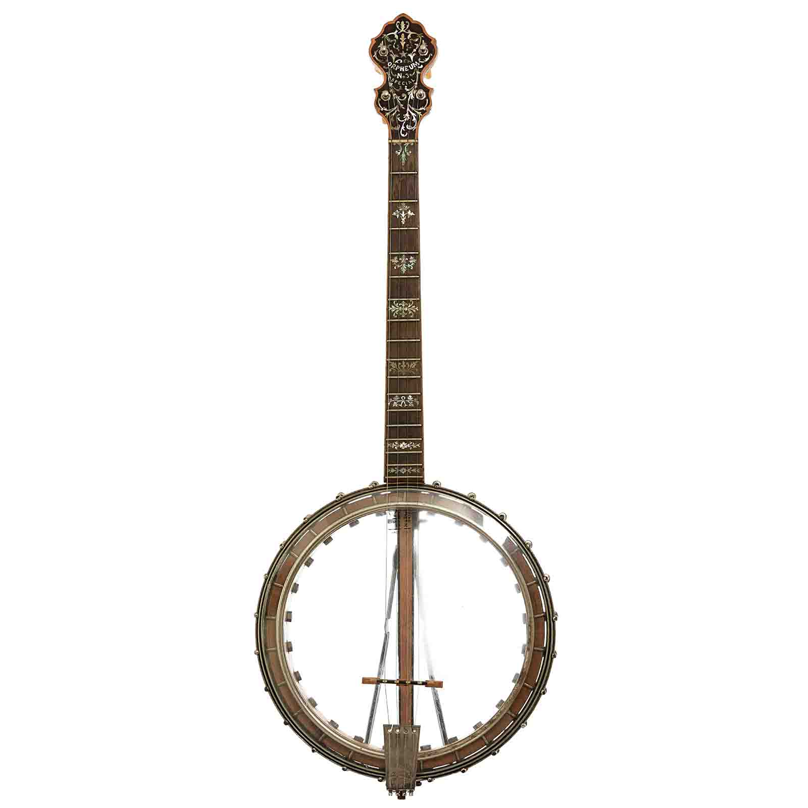 Full front of Orpheum No.3 Tenor Banjo
