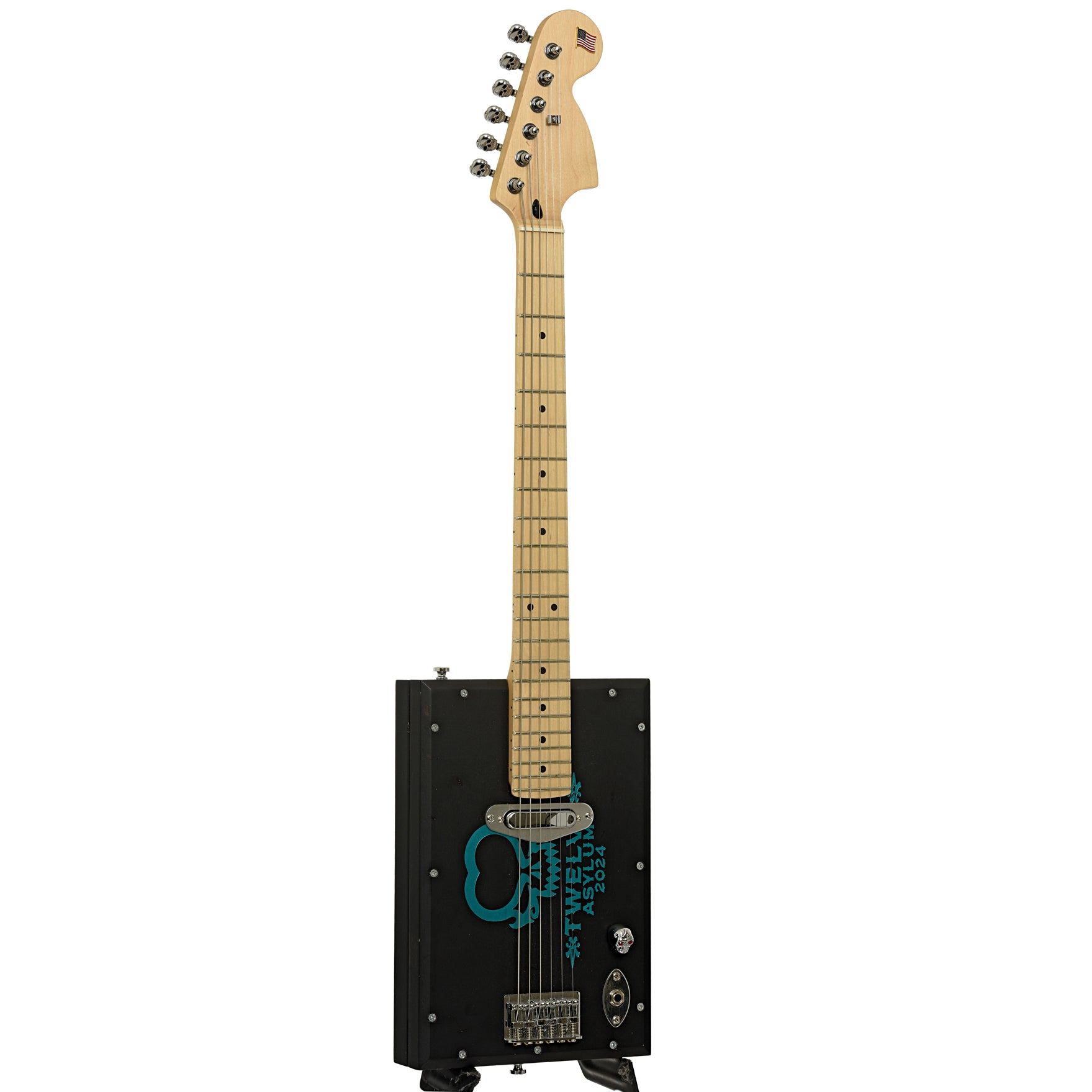 Full front and side of