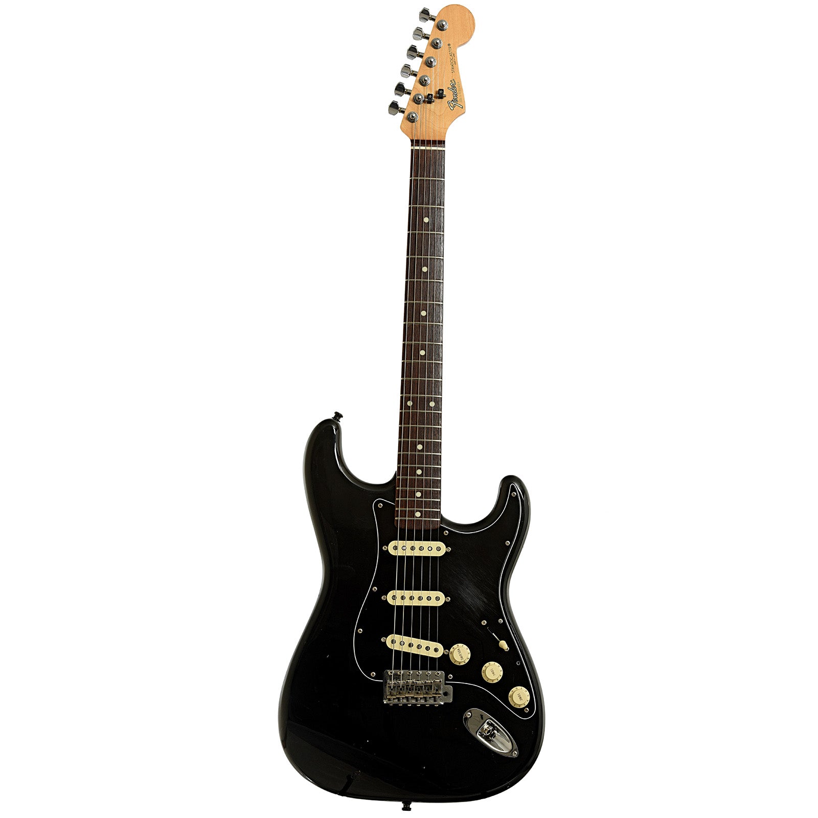 Full front of Fender Standard Stratocaster Electric Guitar