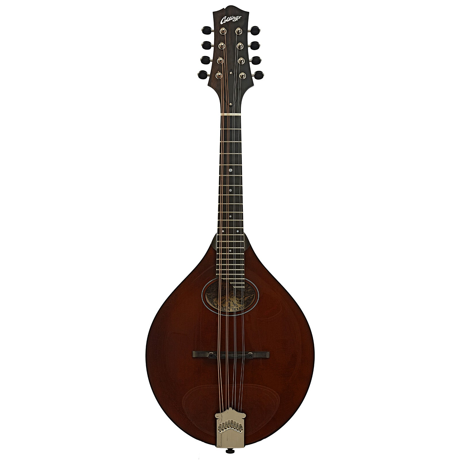 Full front of Collings MT O Oval Hole A-Style Mandolin 