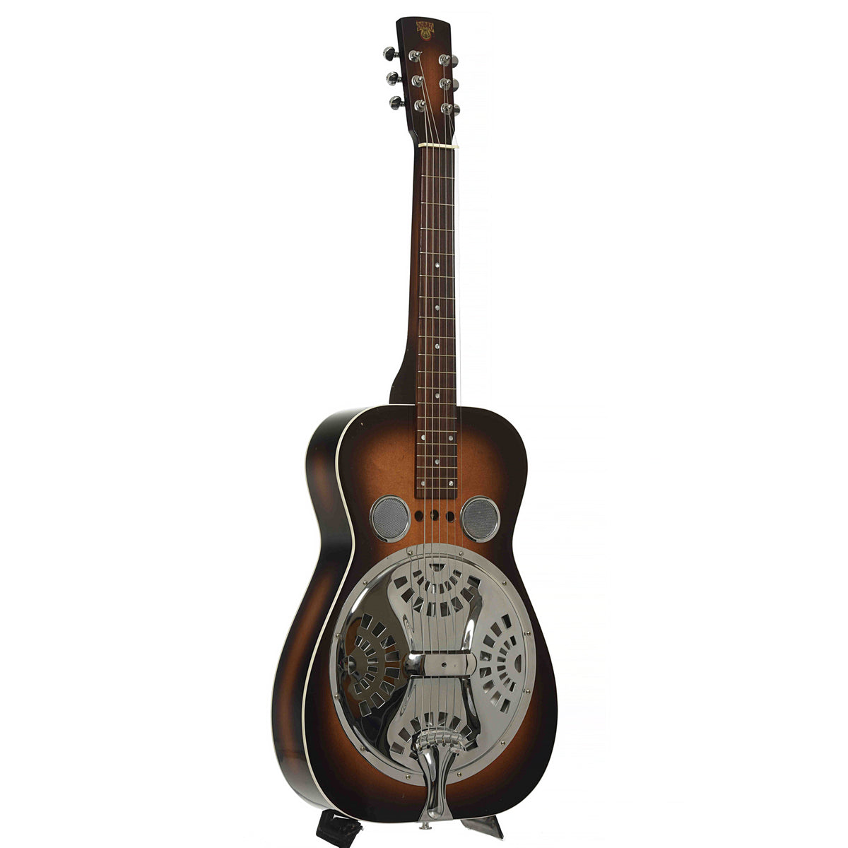 Full front and side of Dobro 60DS Squareneck Resonator