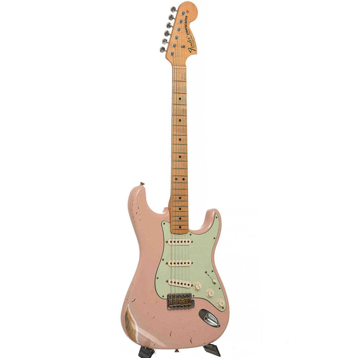 Full front and side of Fender Custom Shop Heavy Relic '69 Stratocaster