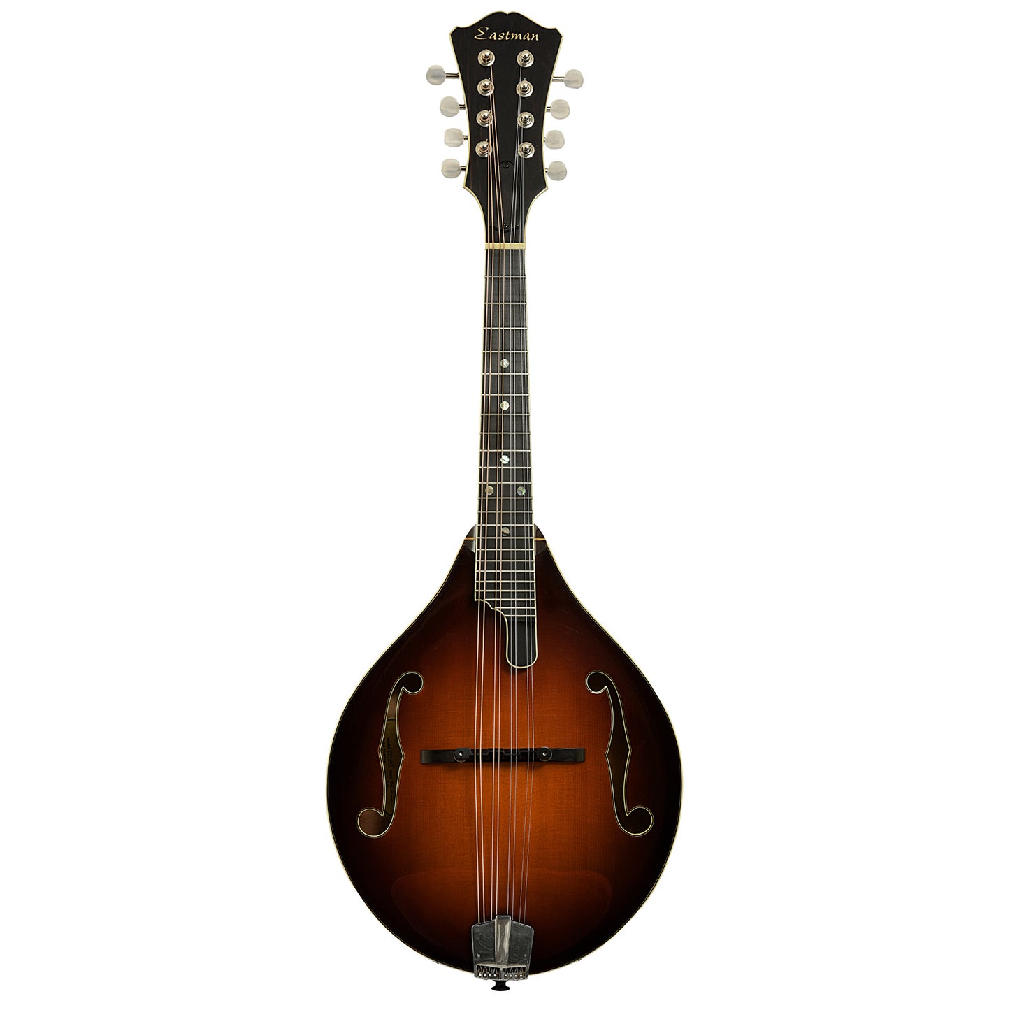 Full front of Eastman MD605 A-style Mandolin