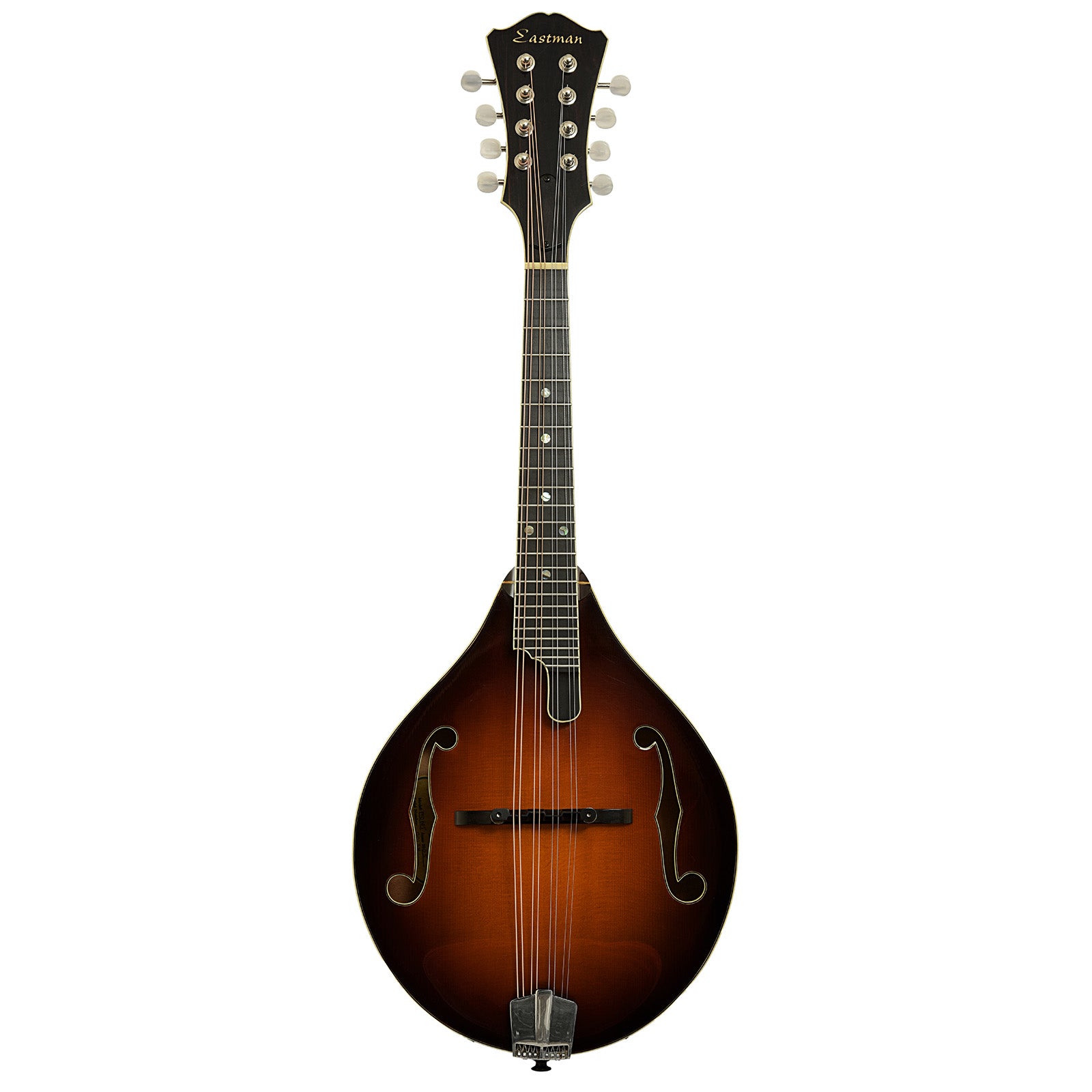 Full front of Eastman MD605 A-style Mandolin