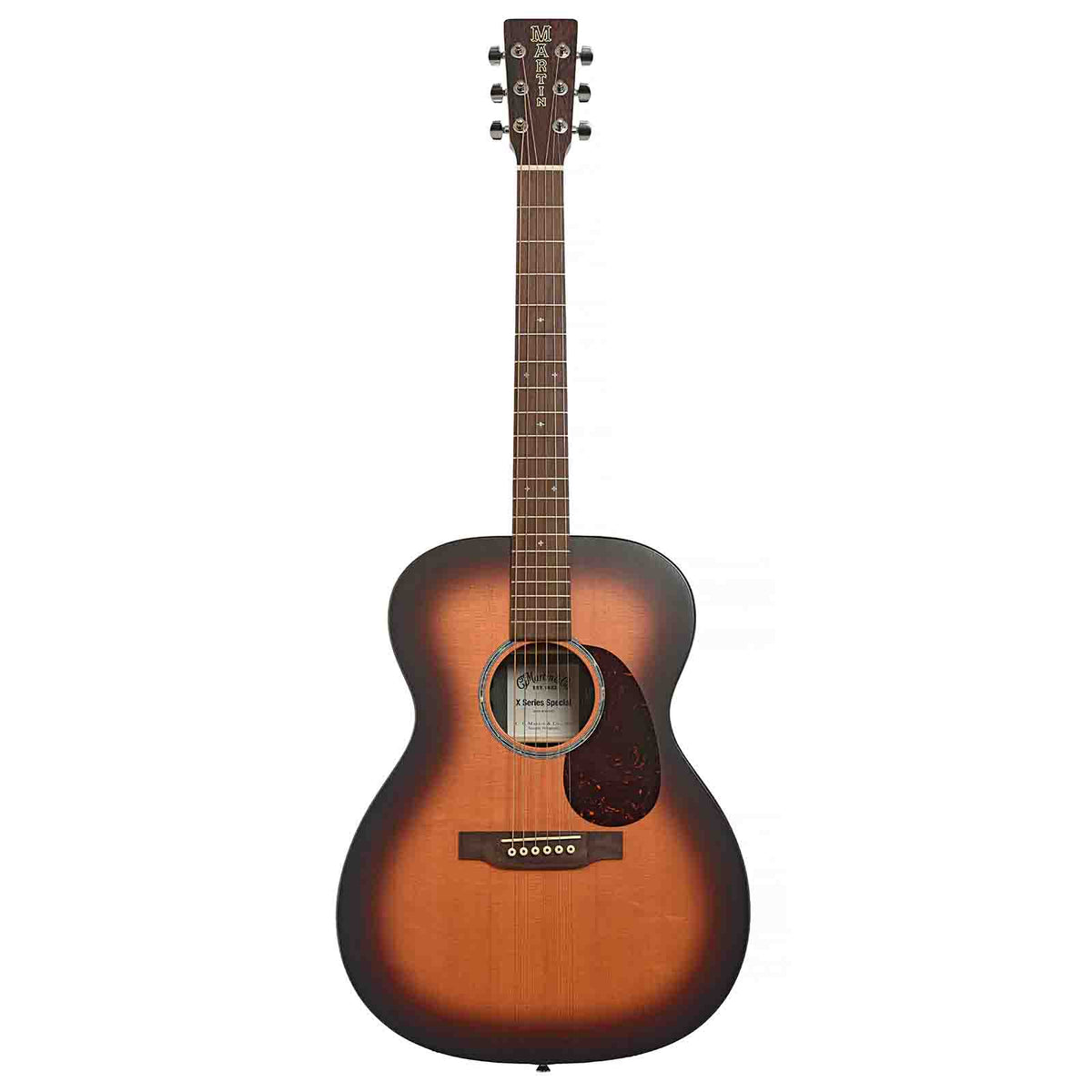 Martin 000-X2E Brazilian Burst Special Acoustic Guitar & Gigbag