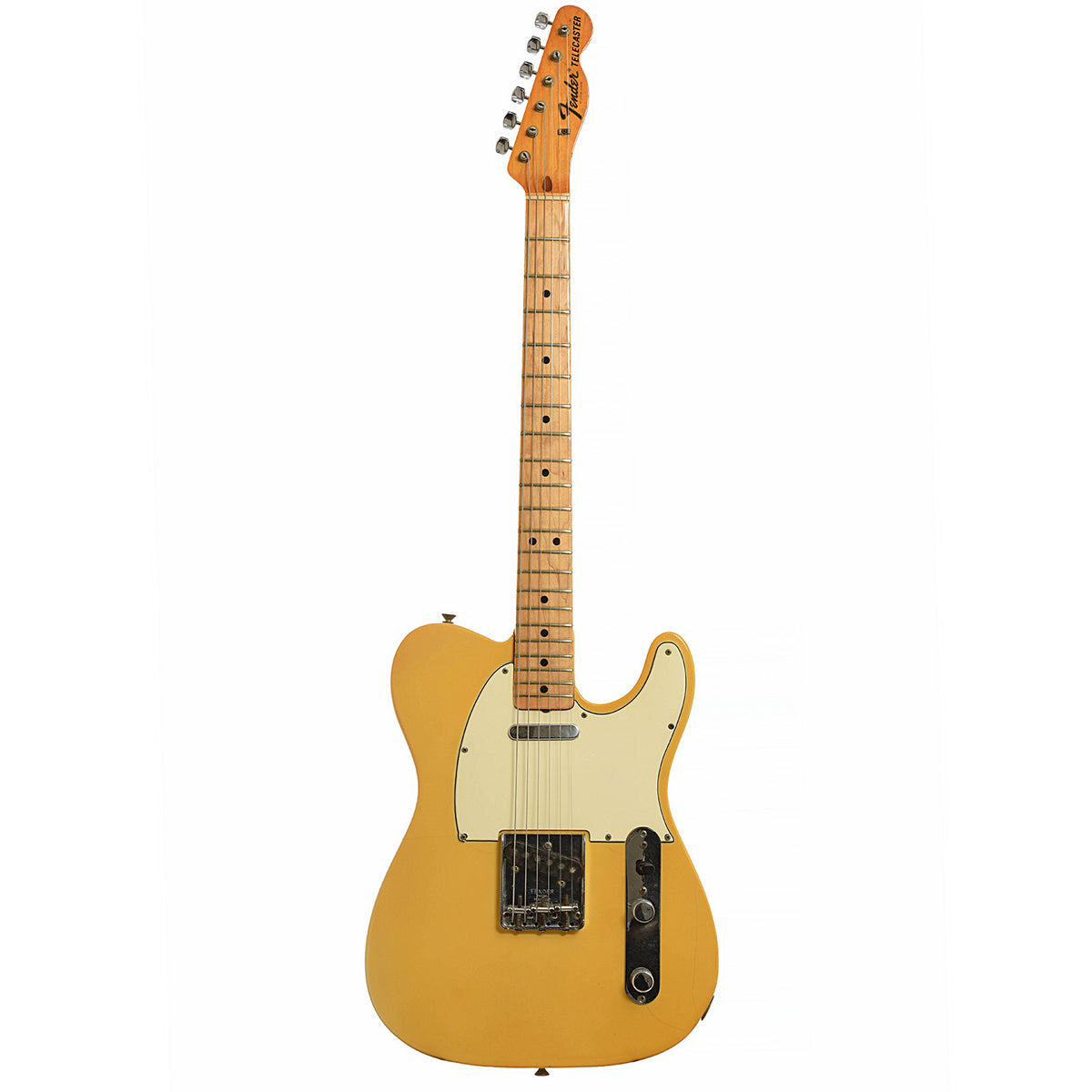 Full front of Fender Telecaster Electric Guitar