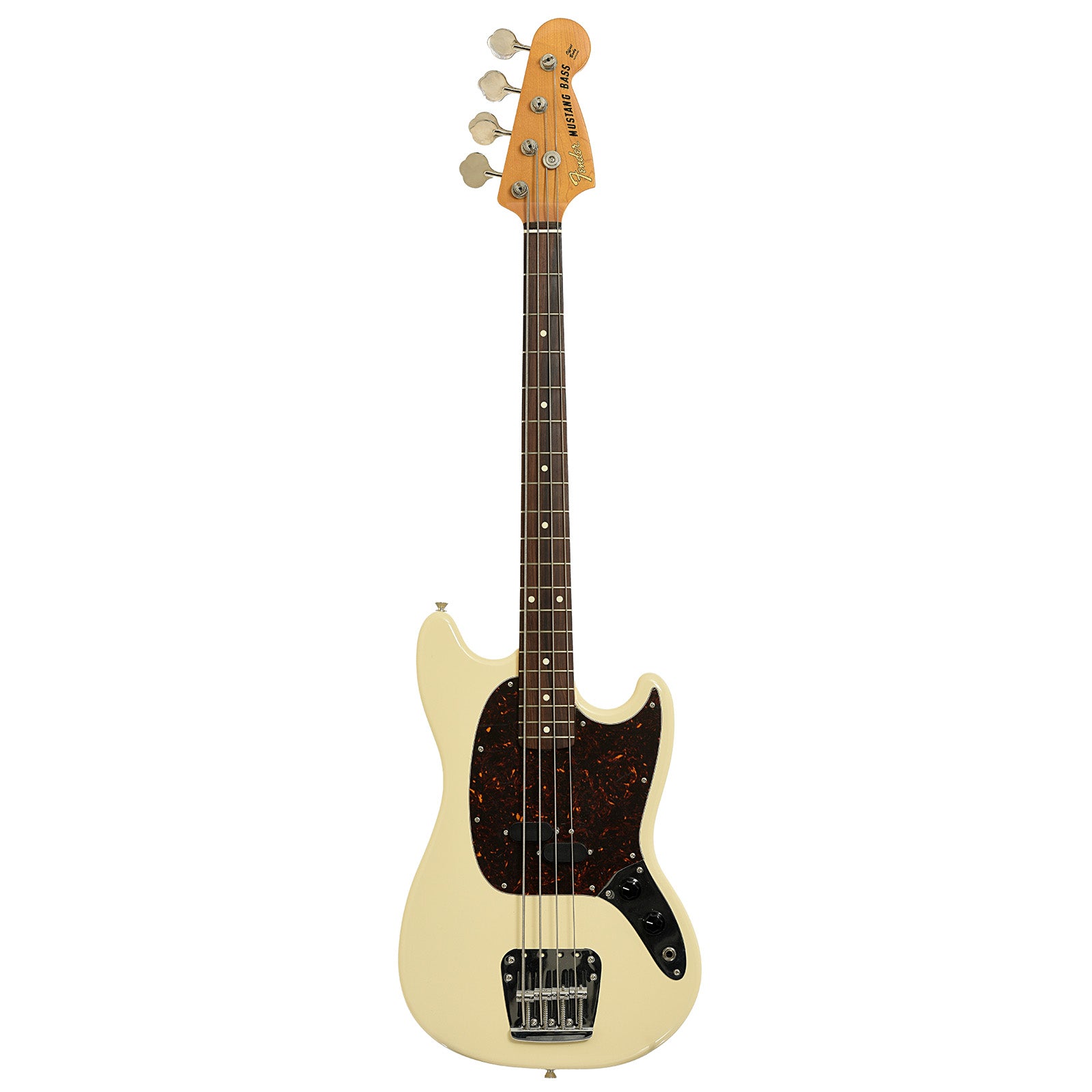 Full front of Fender Mustang 4-String Electric Bass 