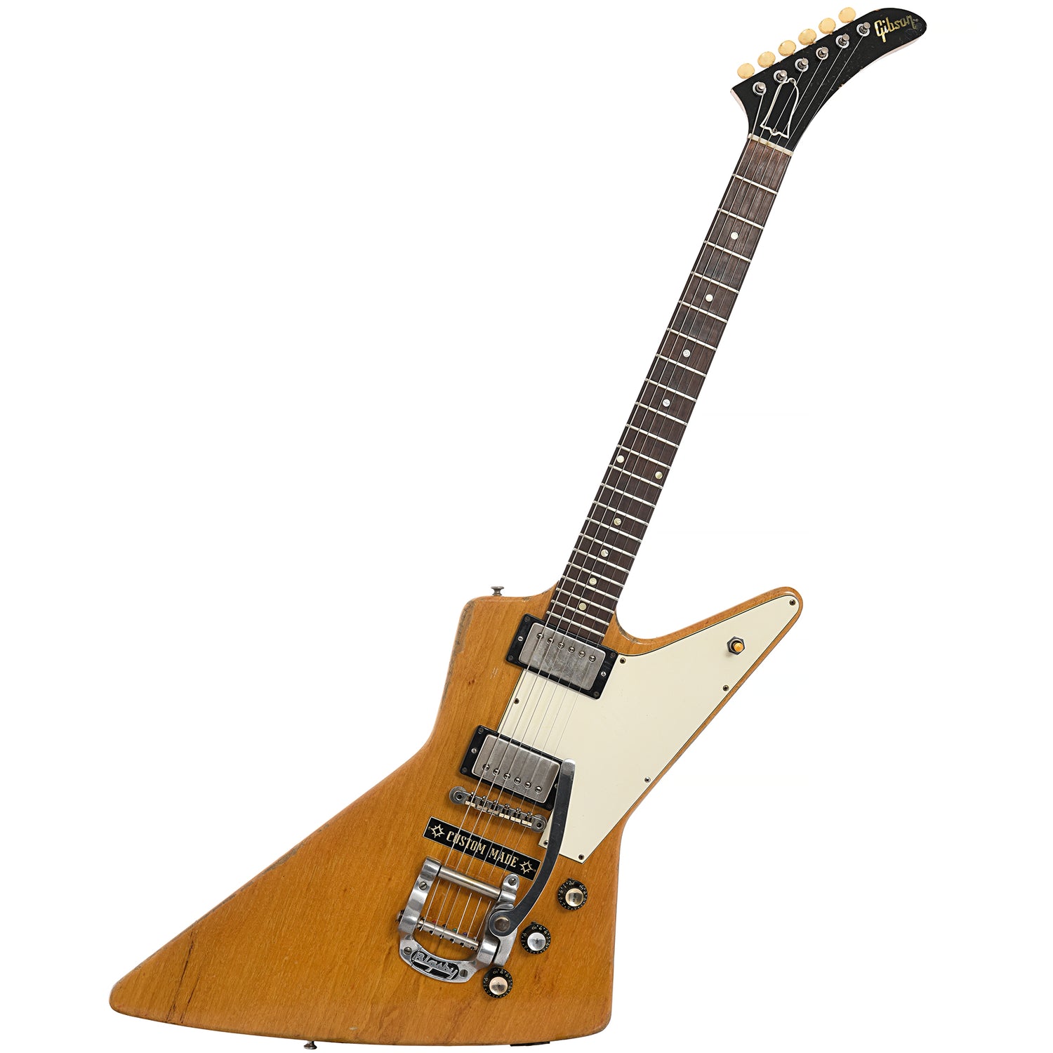 Full front of Gibson Explorer Electric Guitar (1963)