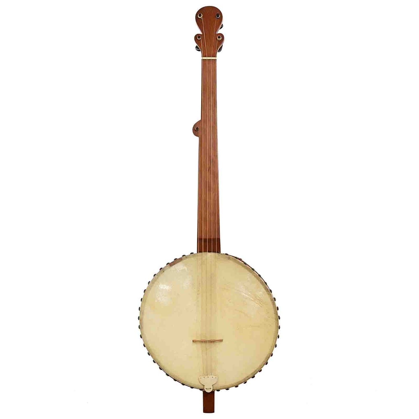 Full Front of Menzies Mike Seeger Grain Measure Tack Head Banjo 