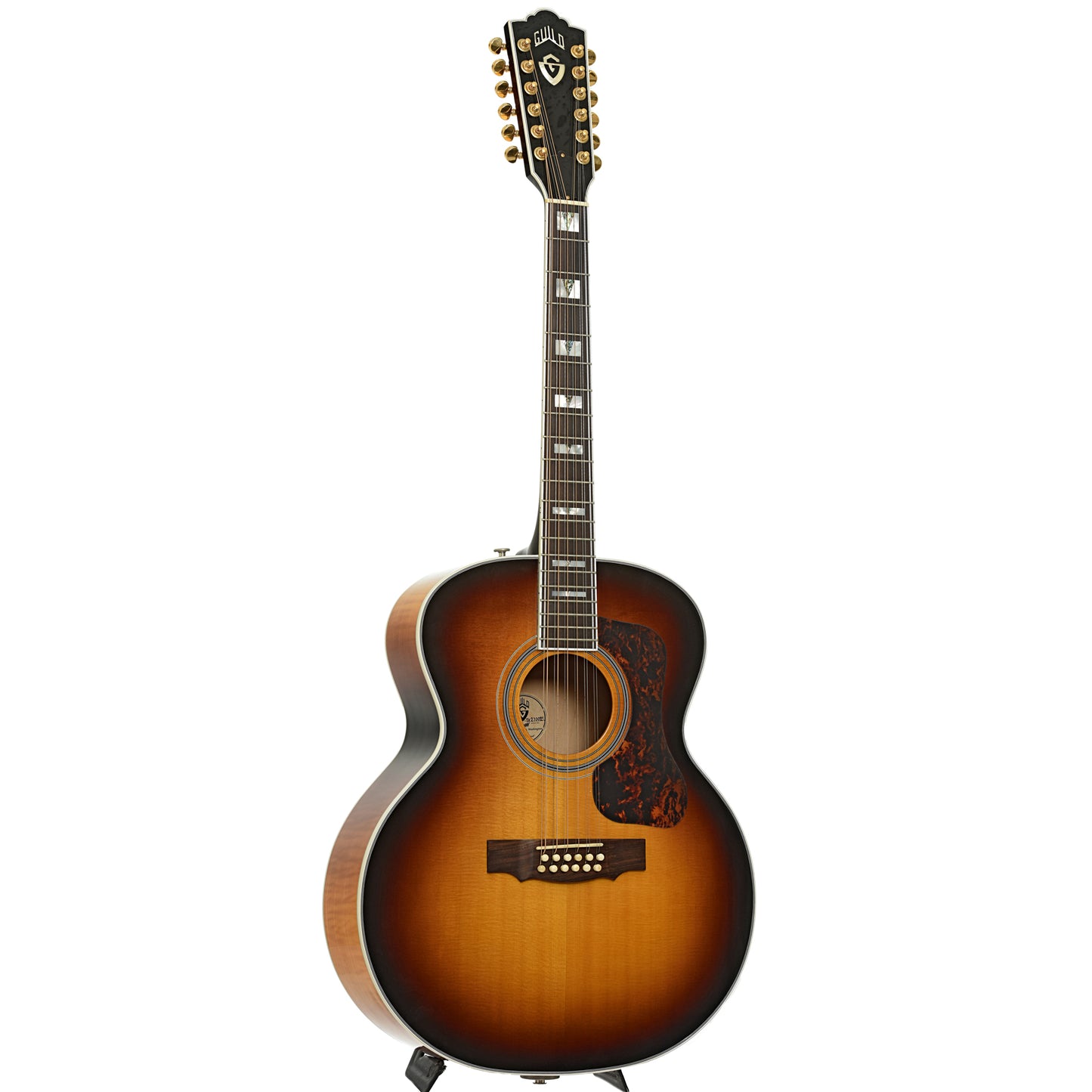 Front of Guild F412 12-string acoustic guitar