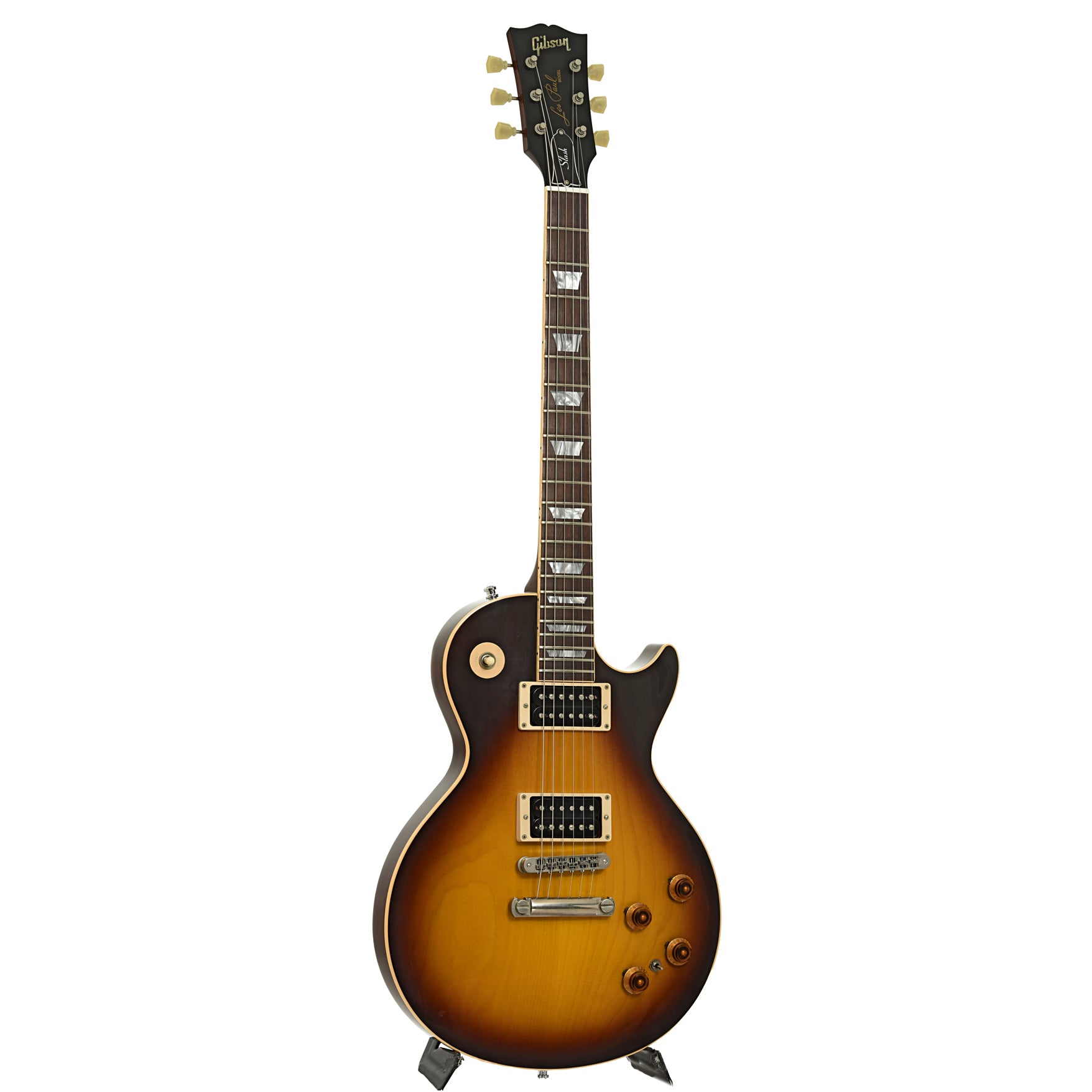 Full front and isdeof Gibson Custom Shop Slash Signature Les Paul Standard Prototype Electric Guitar