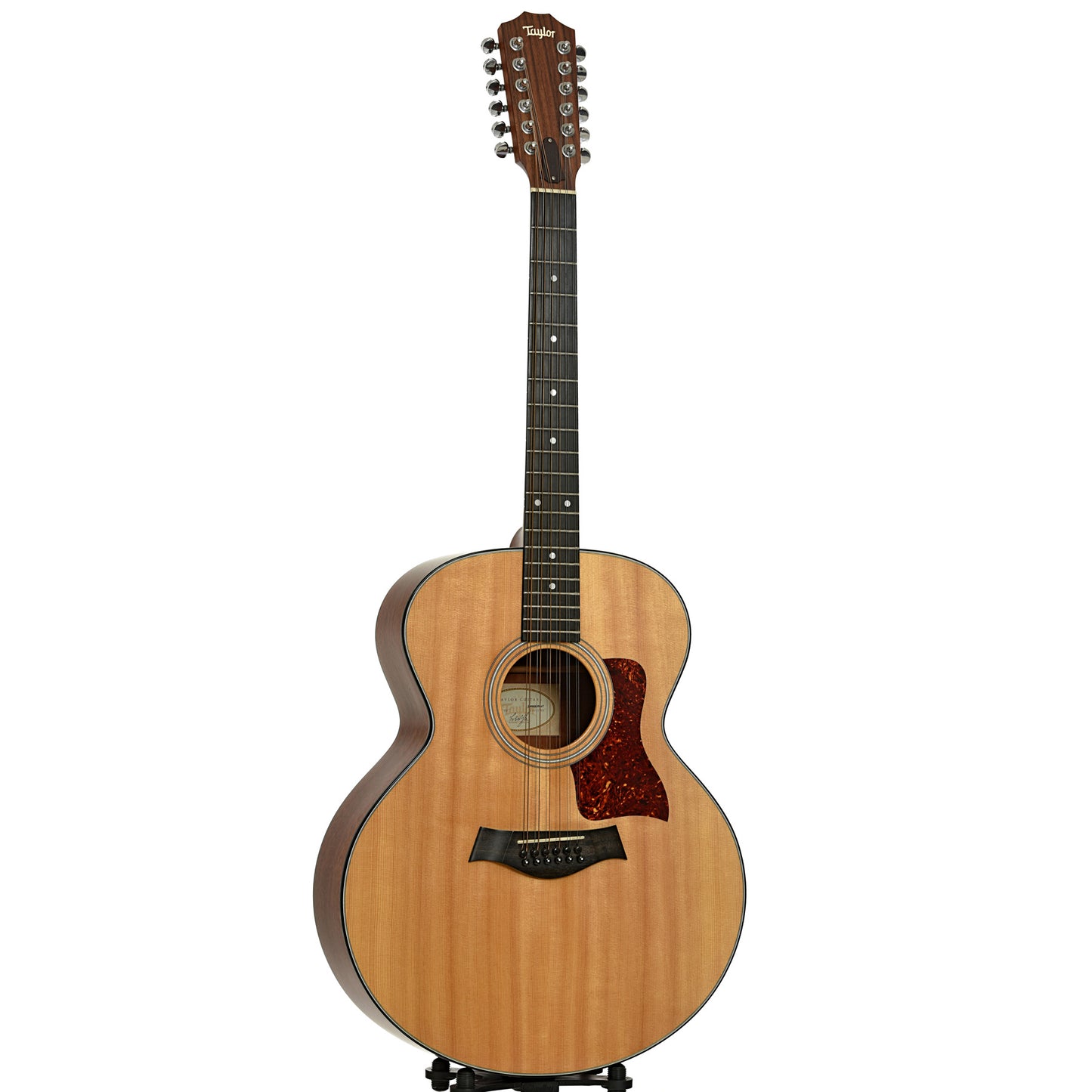 Full front and side of Taylor 355 12-String Acoustic Guitar
