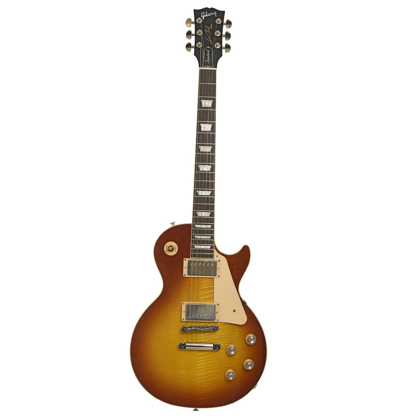 Full front of Gibson Les Paul Standard 60s Figured Electric Guitar