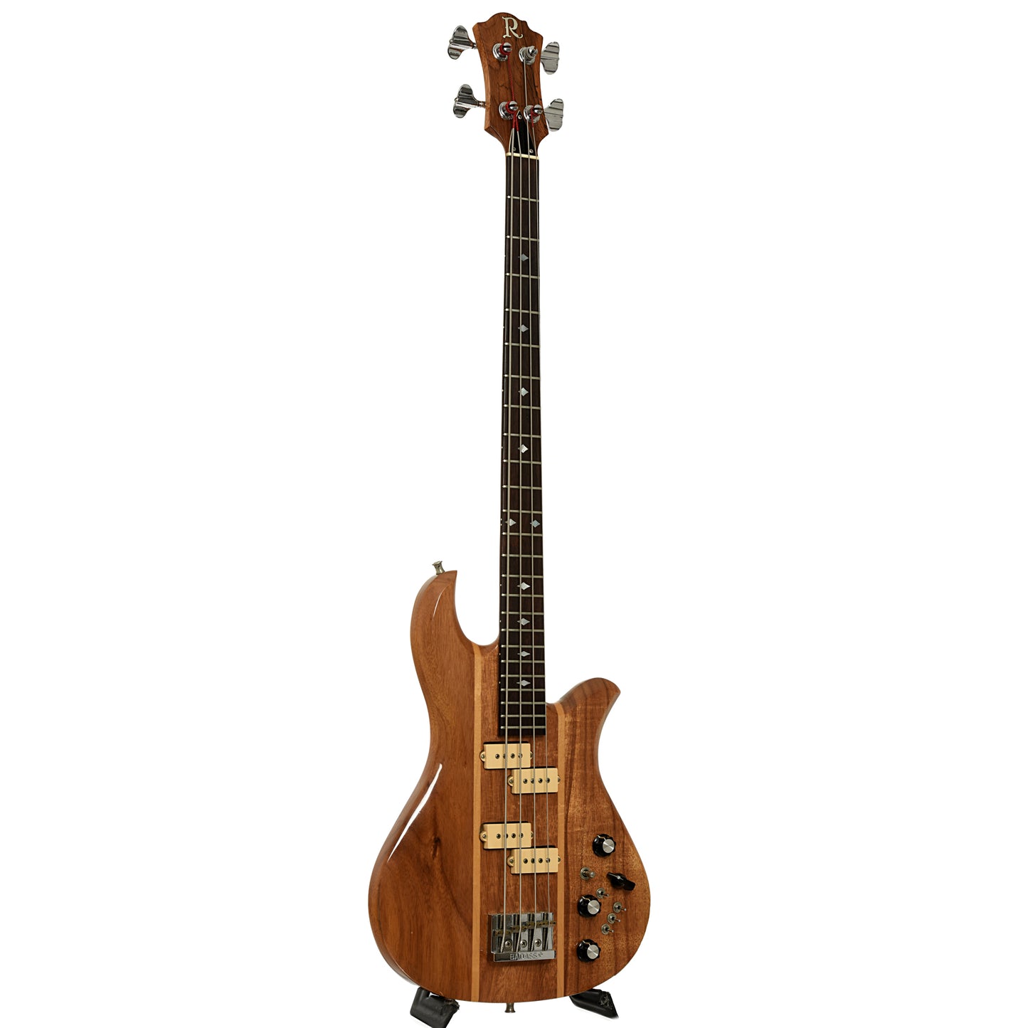 Full front and side of B.C. Rich Eagle Electric Bass