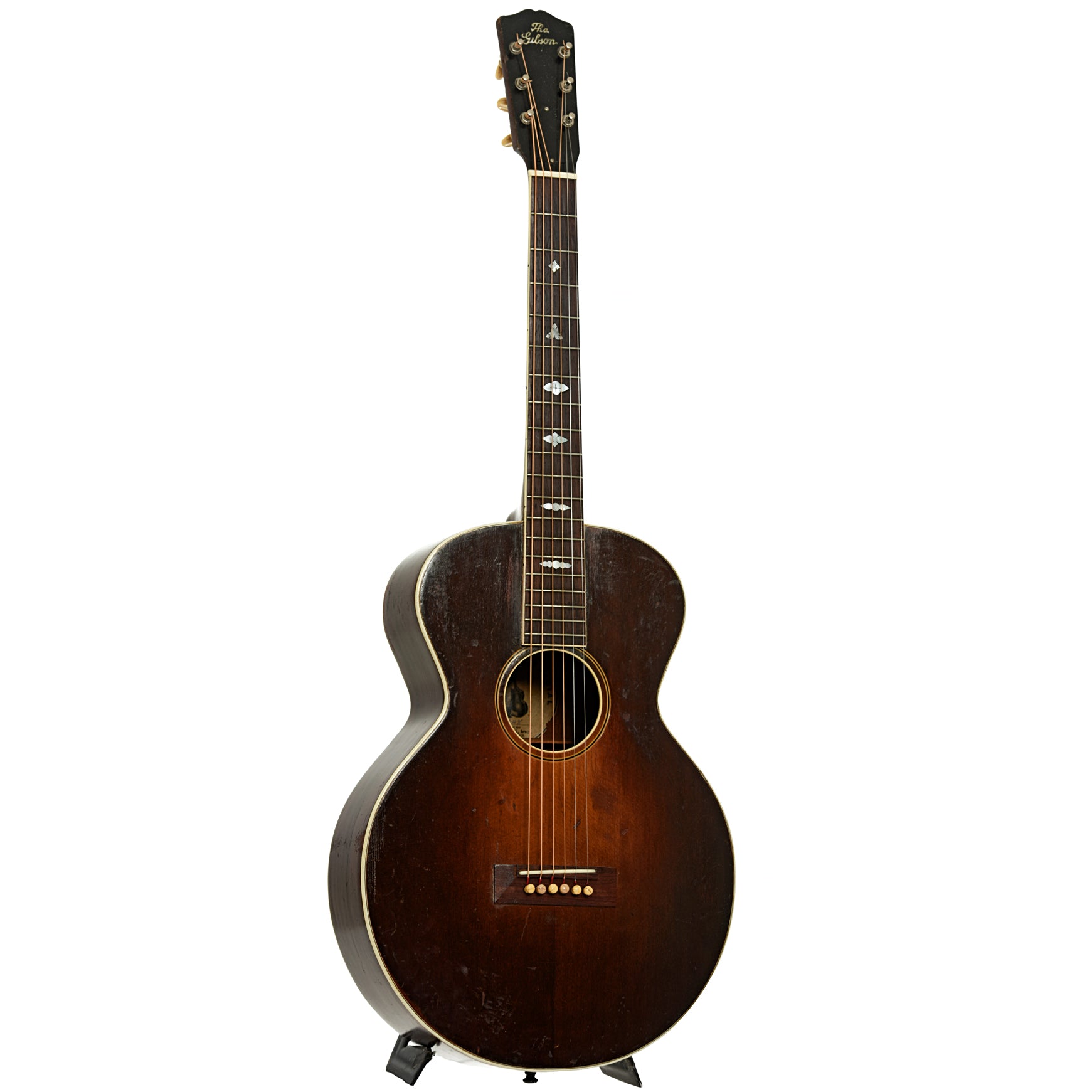 Full front and side of GIBSON NICK LUCAS SPECIAL