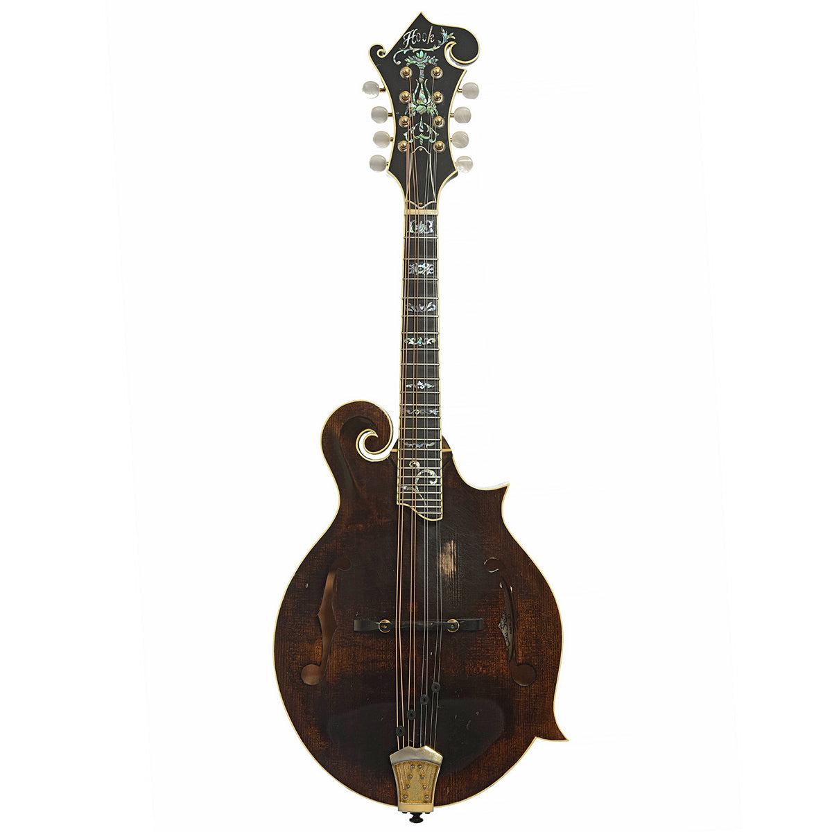 Full front of Hook F-Style Mandolin  