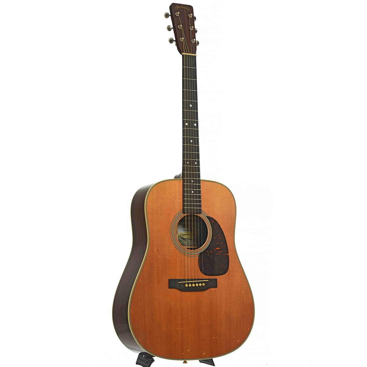 Full front and side of D-28 Rich Robinson The Appalachian Custom