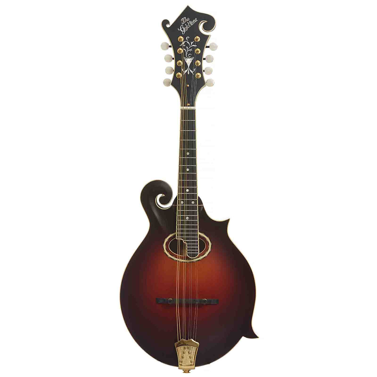 Full Front of Gold Tone Mastertone GM-80 F-Style Mandolin
